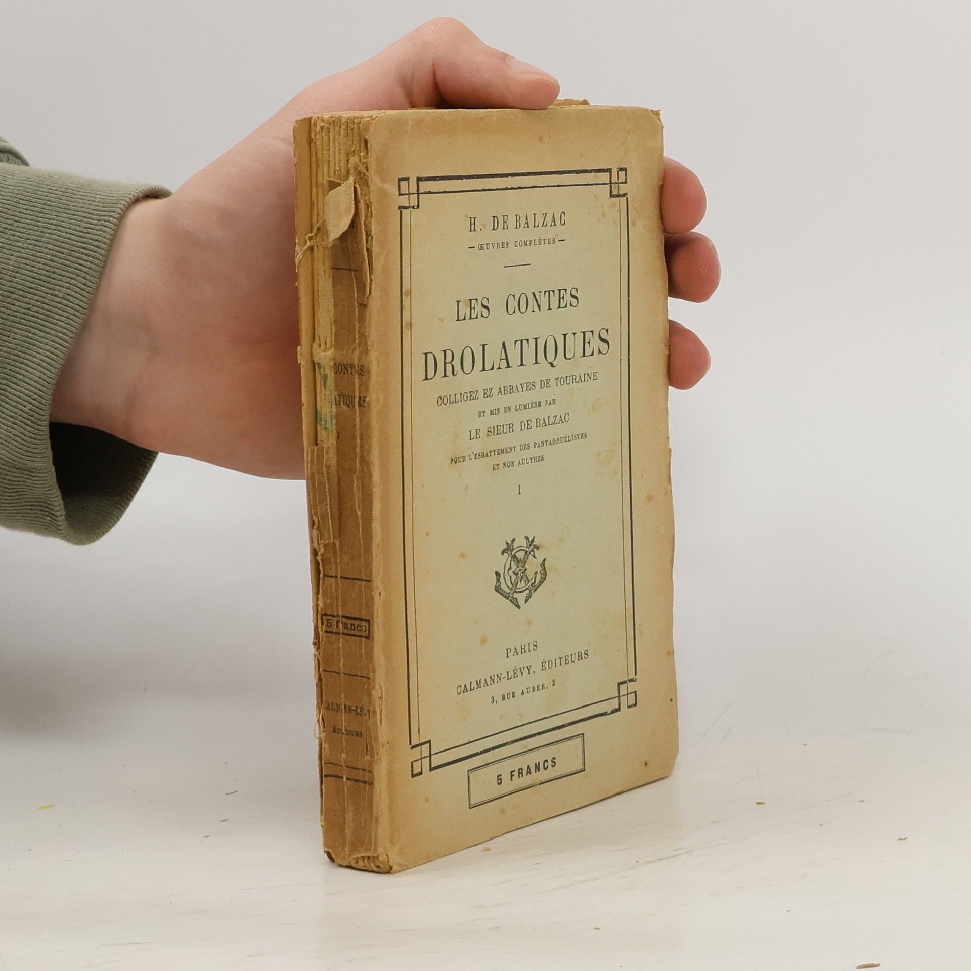 Honoré de Balzac Les Contes Drolatiques