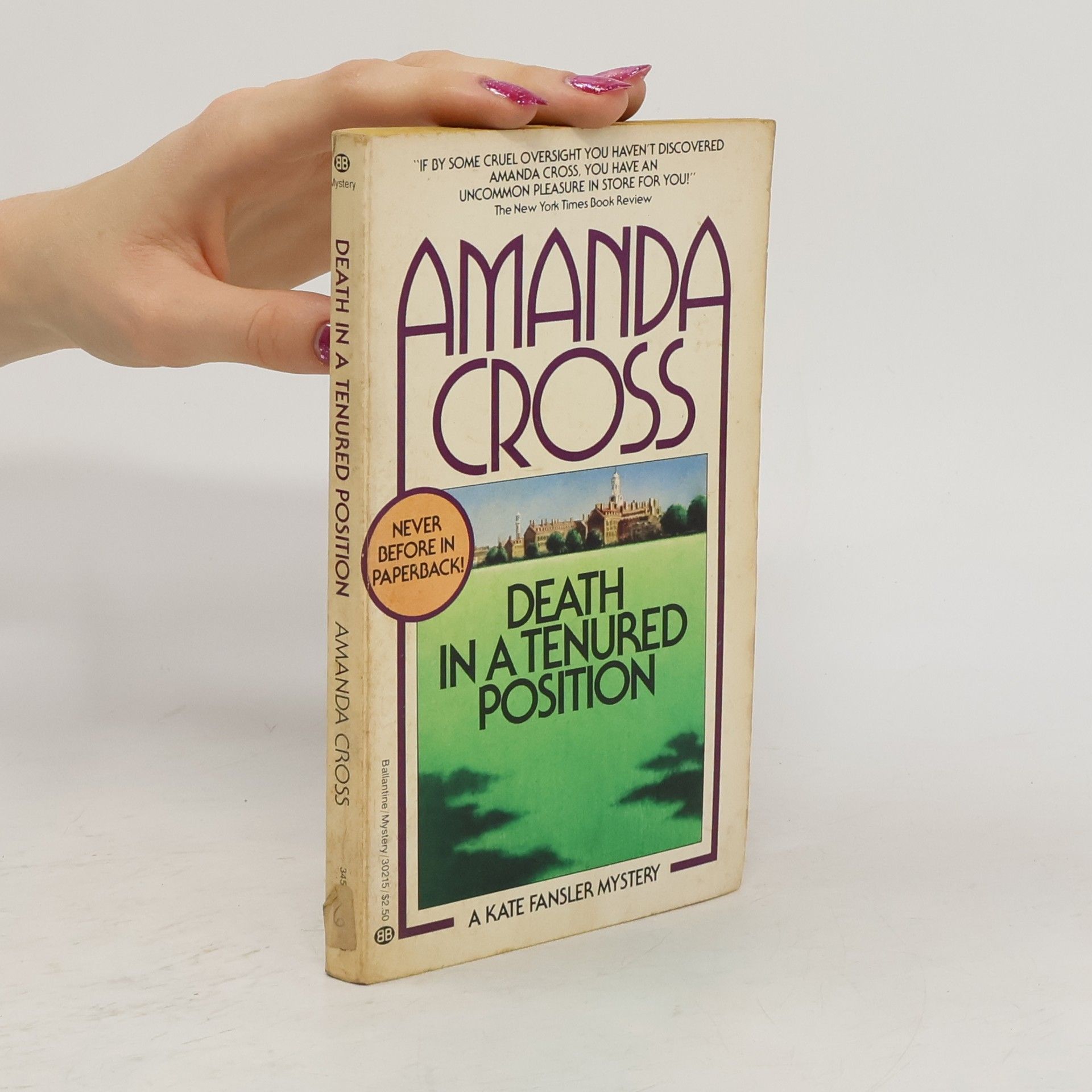 Amanda Cross Death in a tenured position