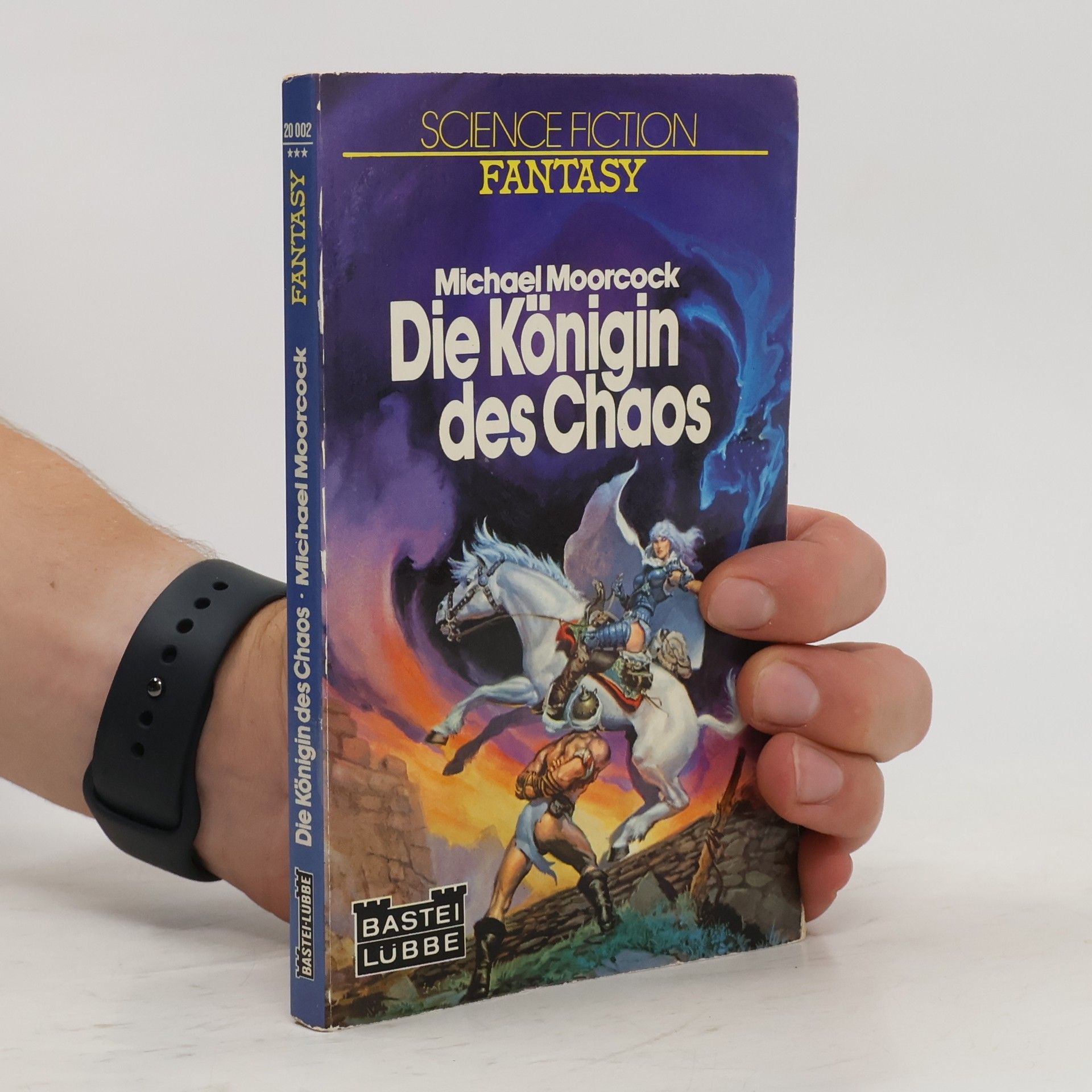 Michael Moorcock Die Königin des Chaos. Science Fiction. Bastei Lübbe Taschenbücher, Nr.20002