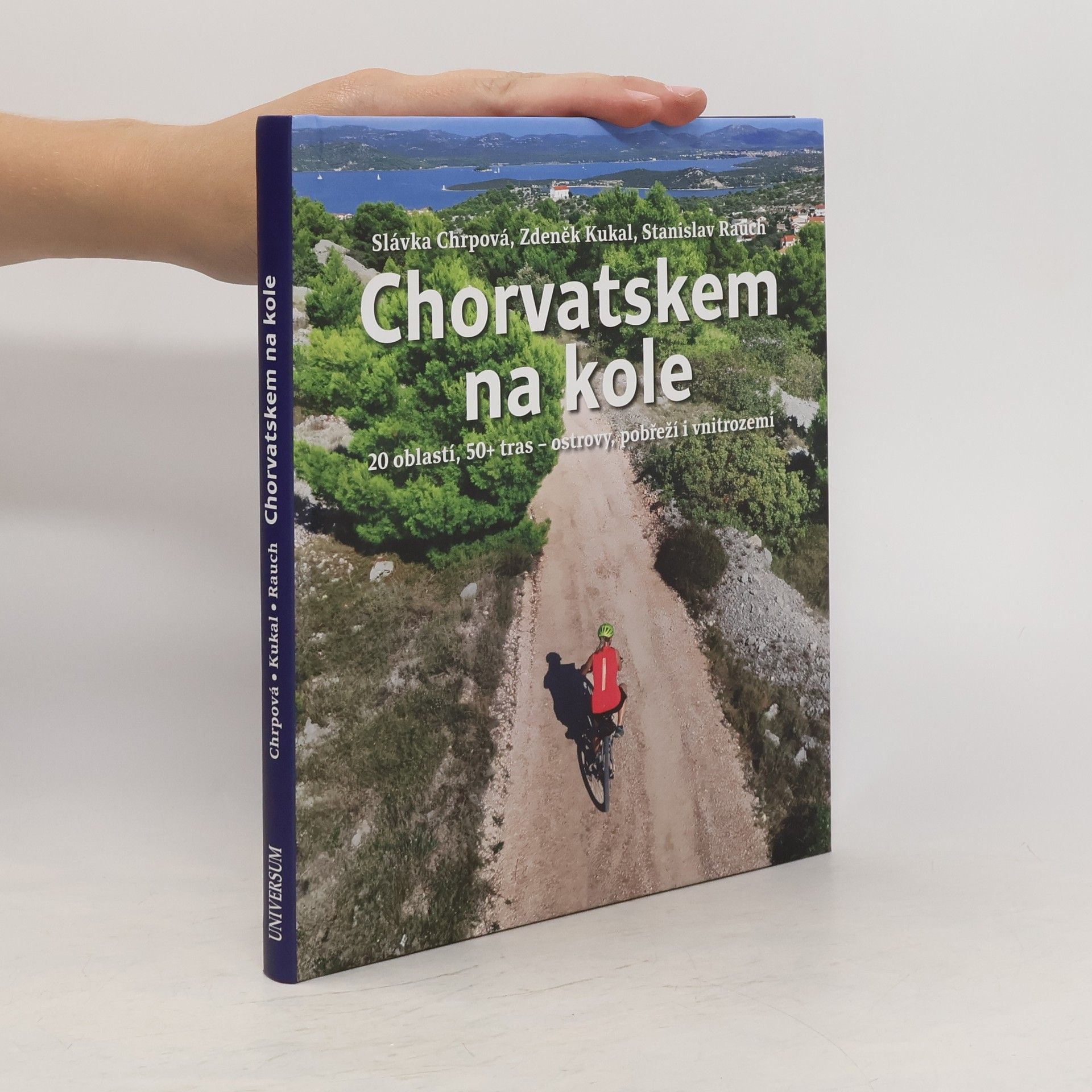 Slávka Chrpová Chorvatskem na kole