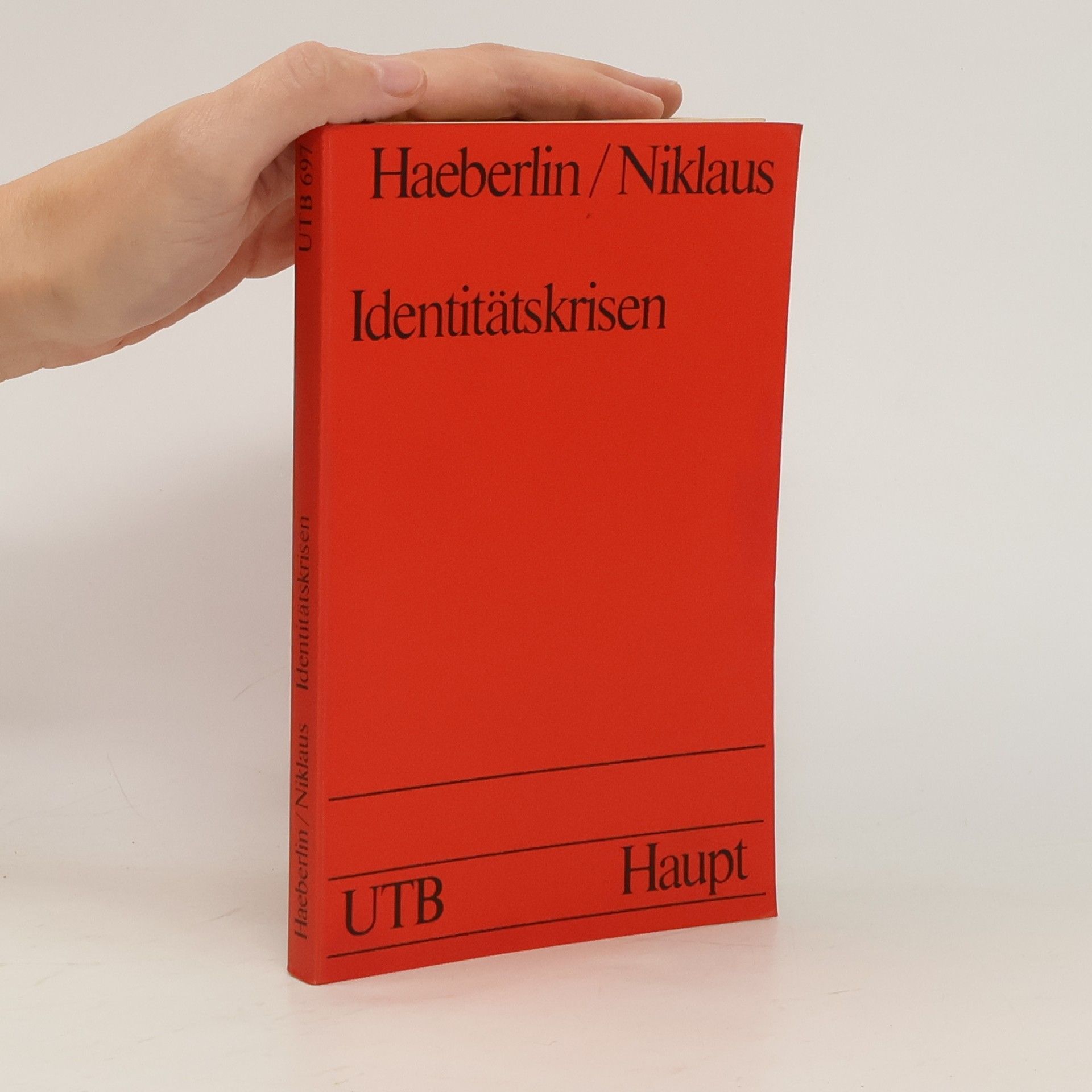 Urs Haeberlin Identitätskrisen