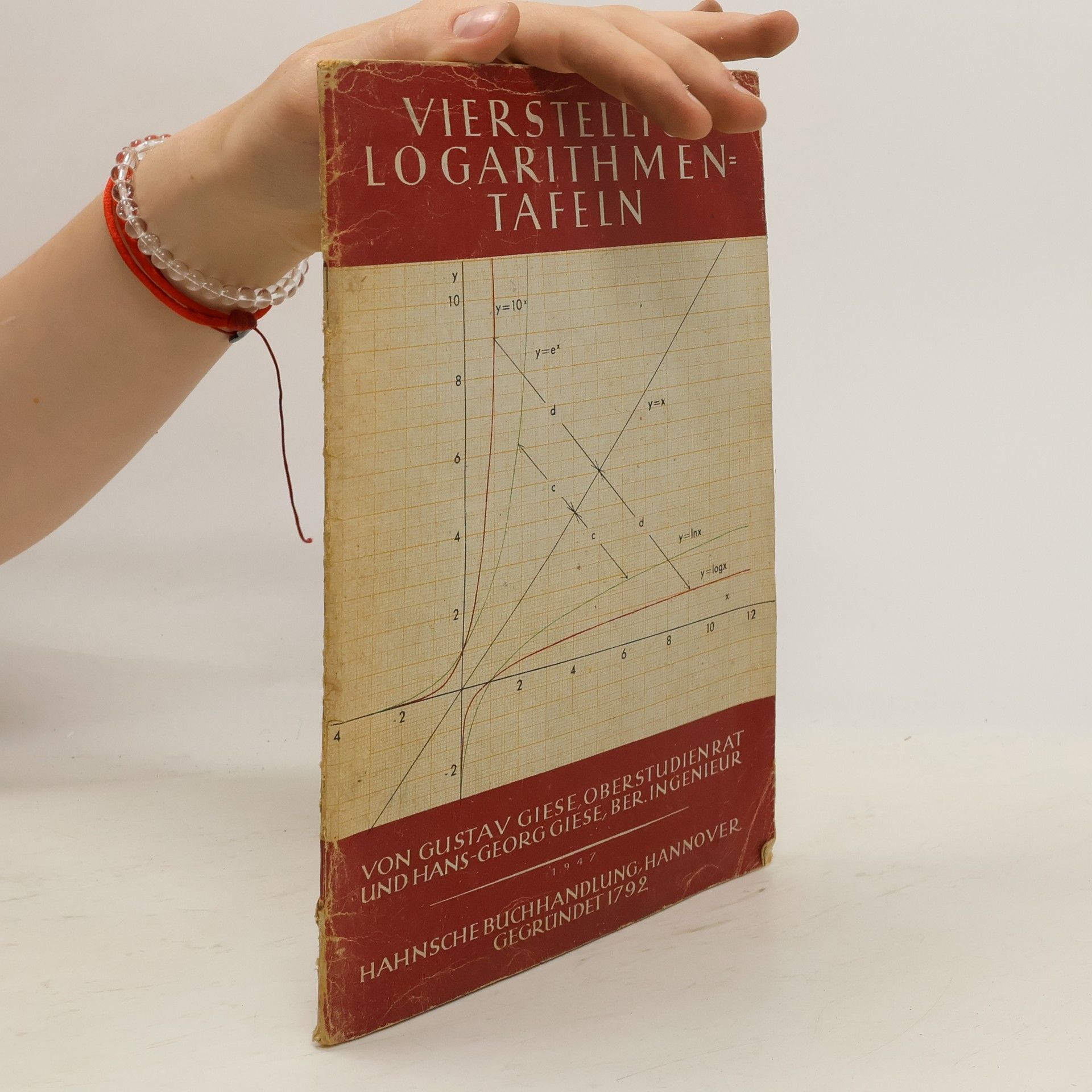 Gustav Giese Vierstellige Logarithmentafeln