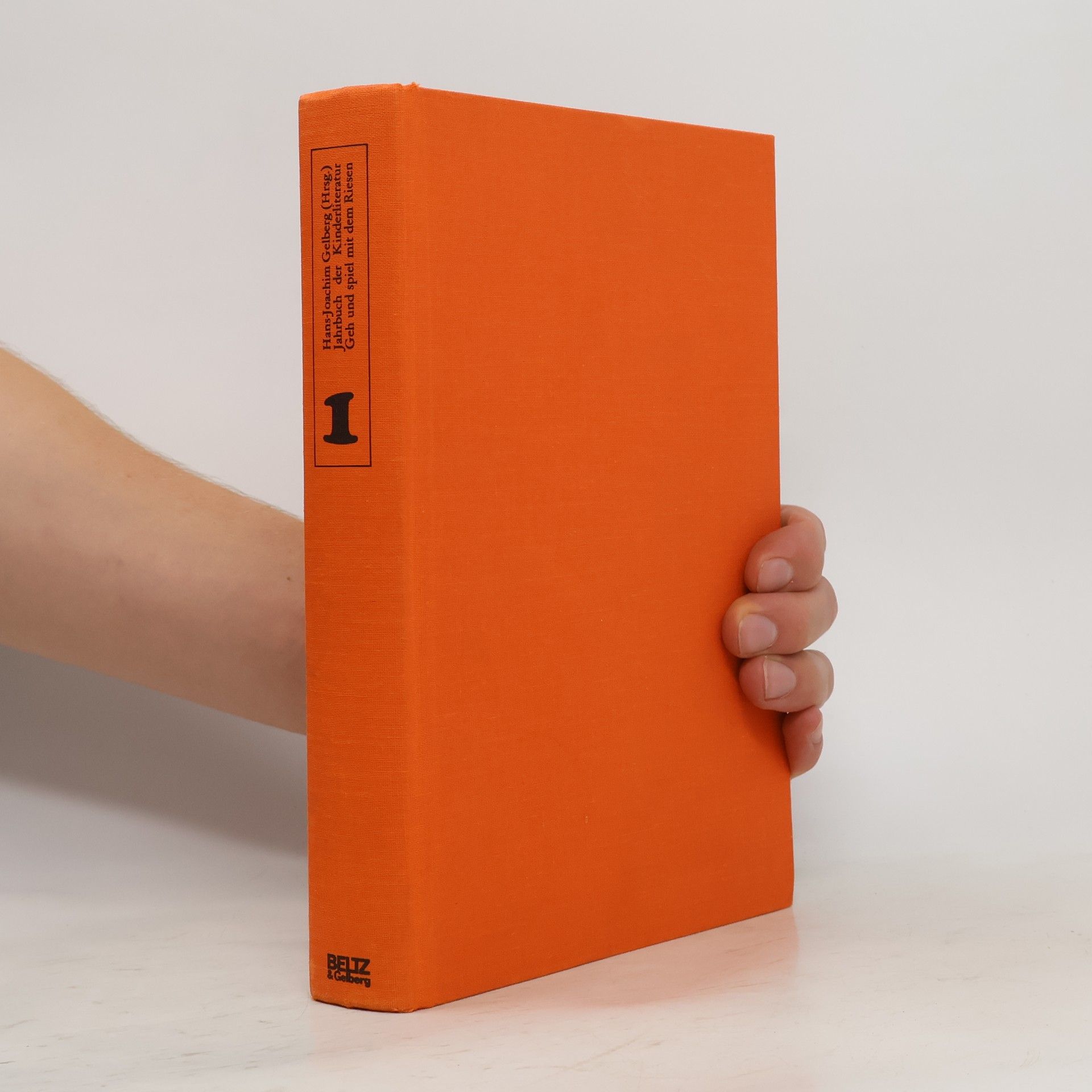 Hans-Joachim Gelberg Jahrbuch der Kinderliteratur 1