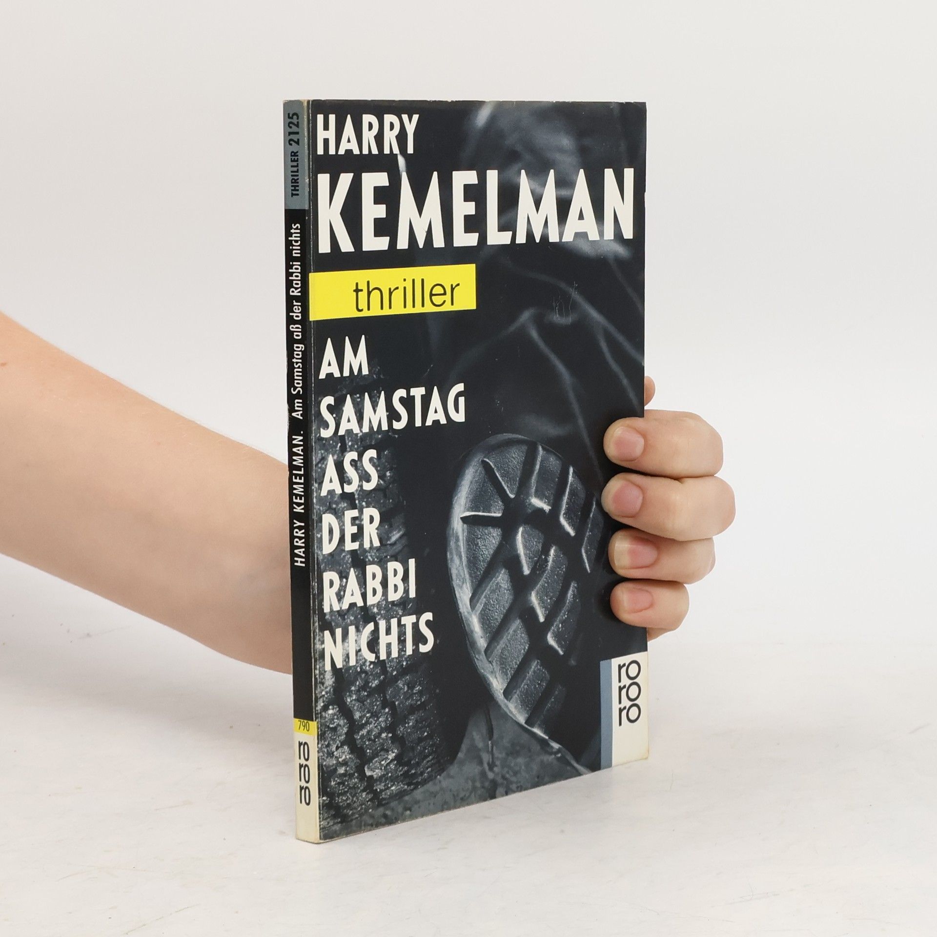 Harry Kemelman Am Samstag aß der Rabbi nichts
