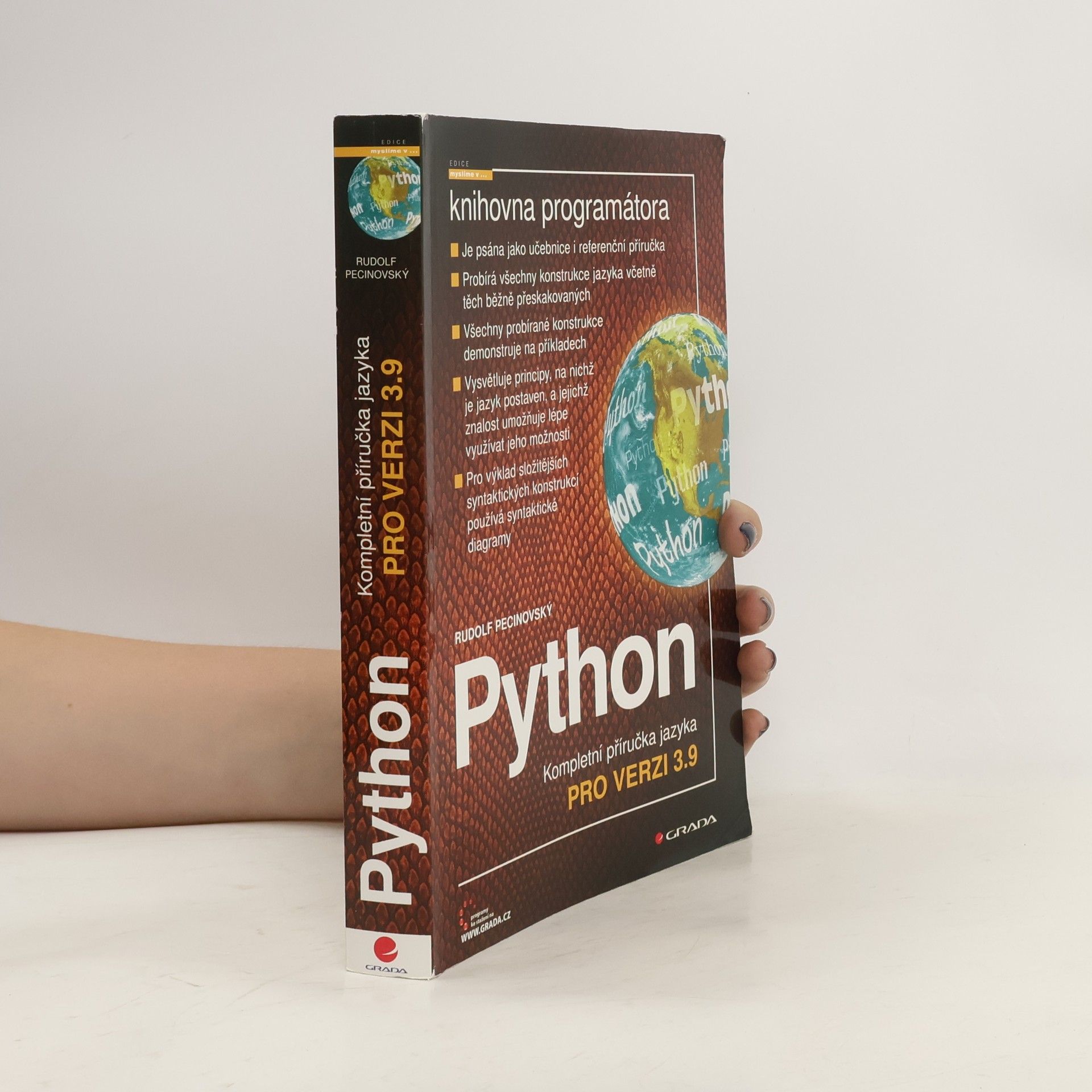 Rudolf Pecinovský Python: kompletní příručka jazyka pro verzi 3.9