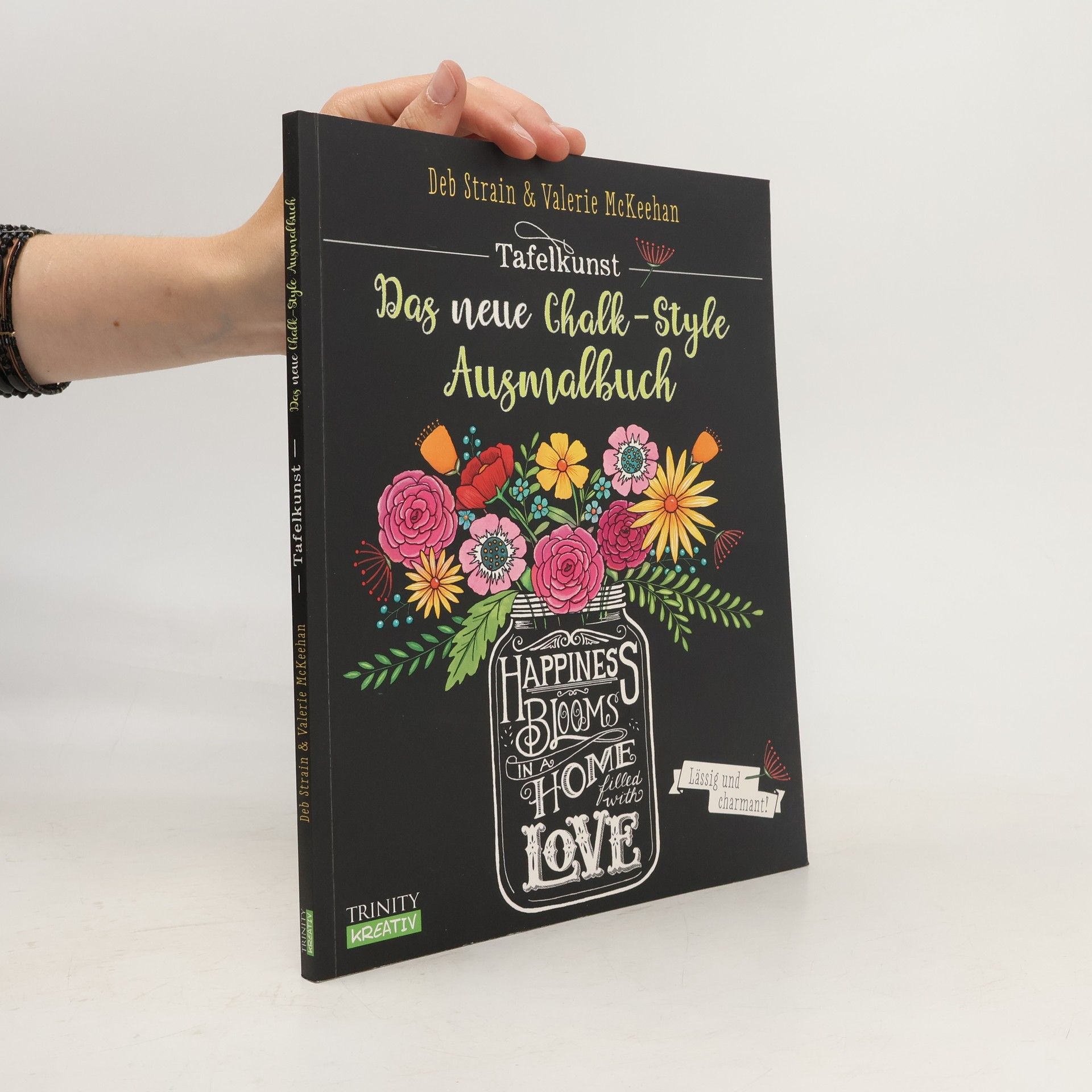 Deb Strain Tafelkunst - Das neue Chalk-Style Ausmalbuch