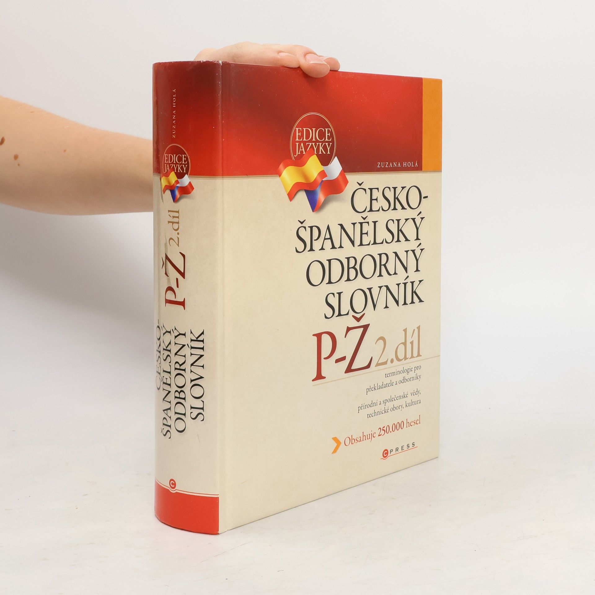Zuzana Holá Česko-španělský odborný slovník, 2. díl