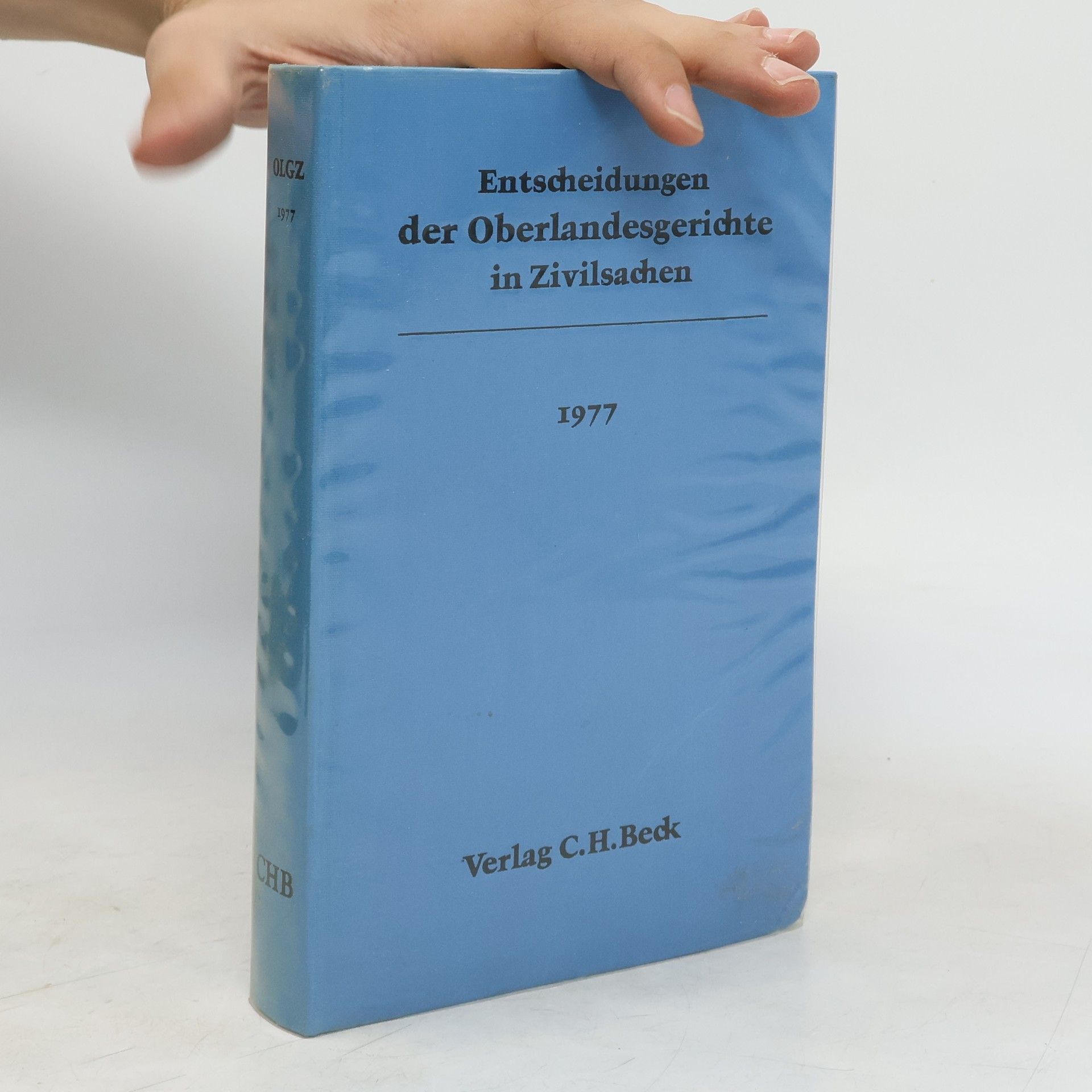 Autores varios Entscheidungen der Oberlandesgerichte in Zivilsachen