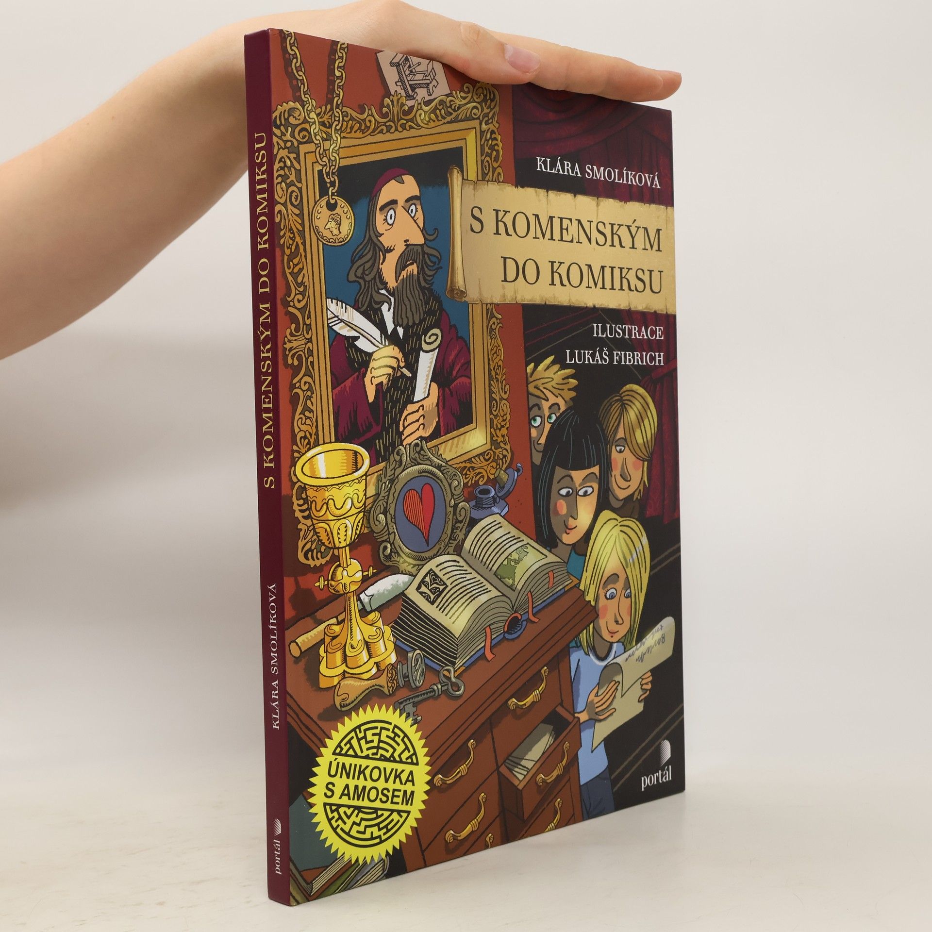 Klára Smolíková S Komenským do komiksu – Únikovka s Amosem