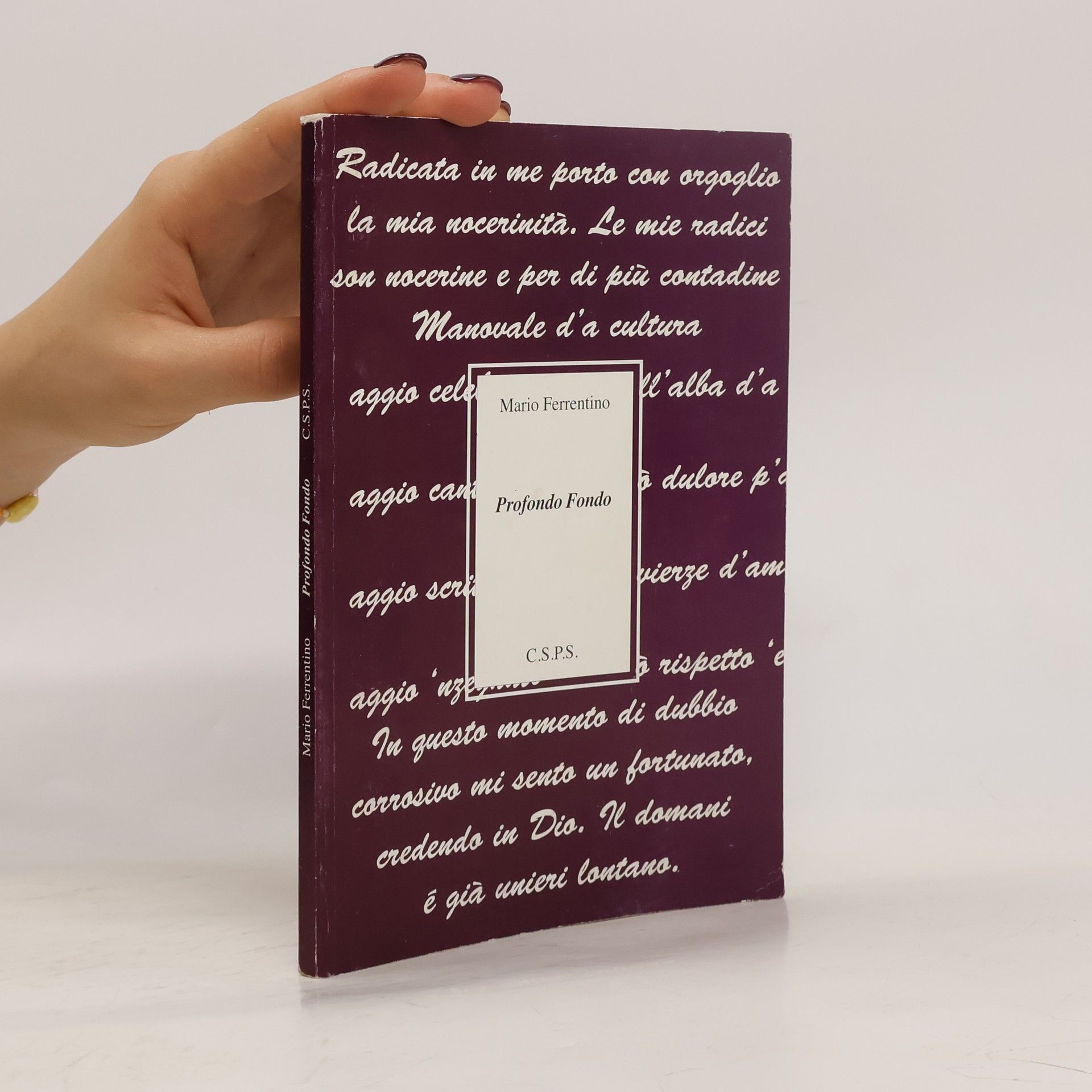 Mario Ferrentino Profondo Fondo