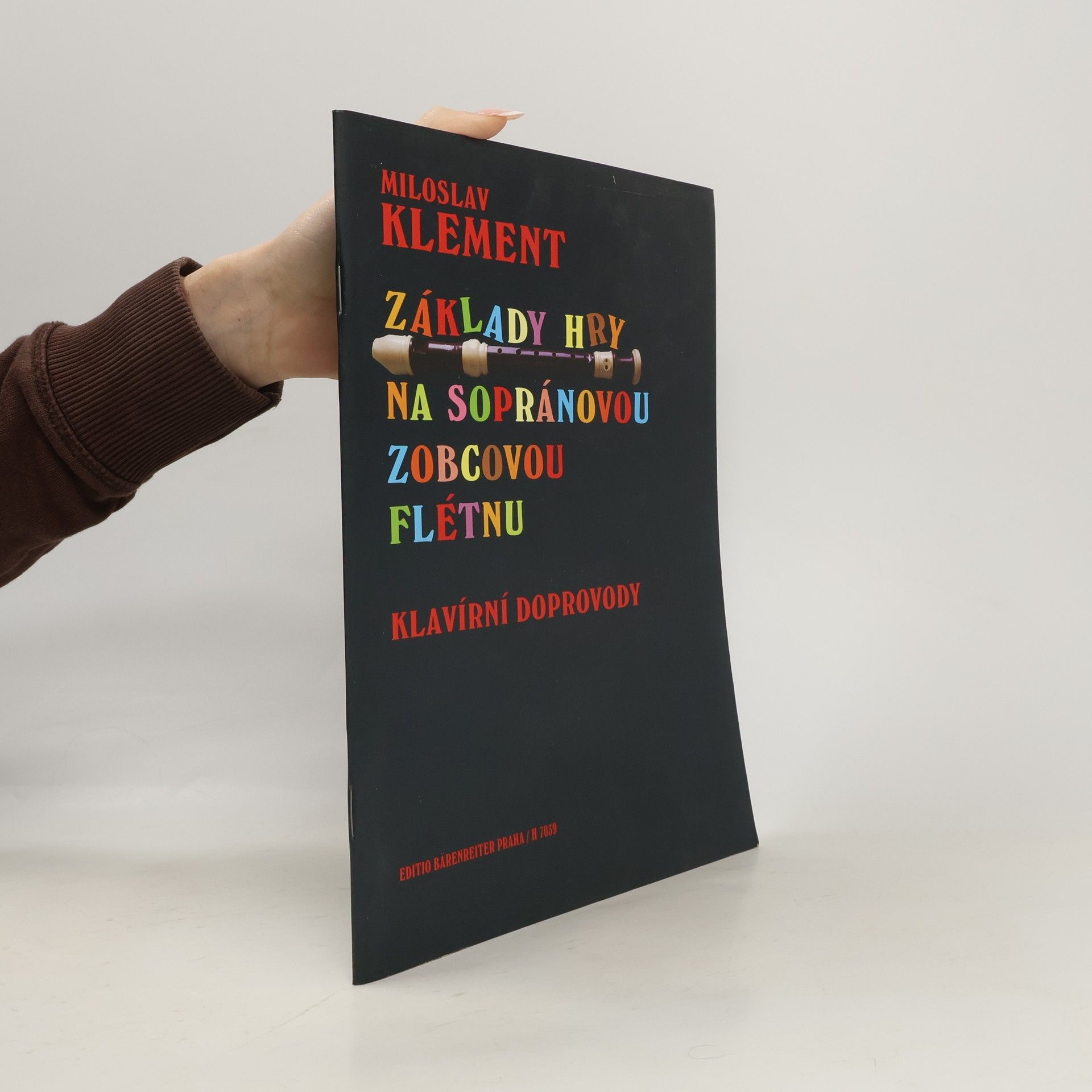 Autores varios Základy hry na sopránovou zobcovou flétnu - klavírní doprovody