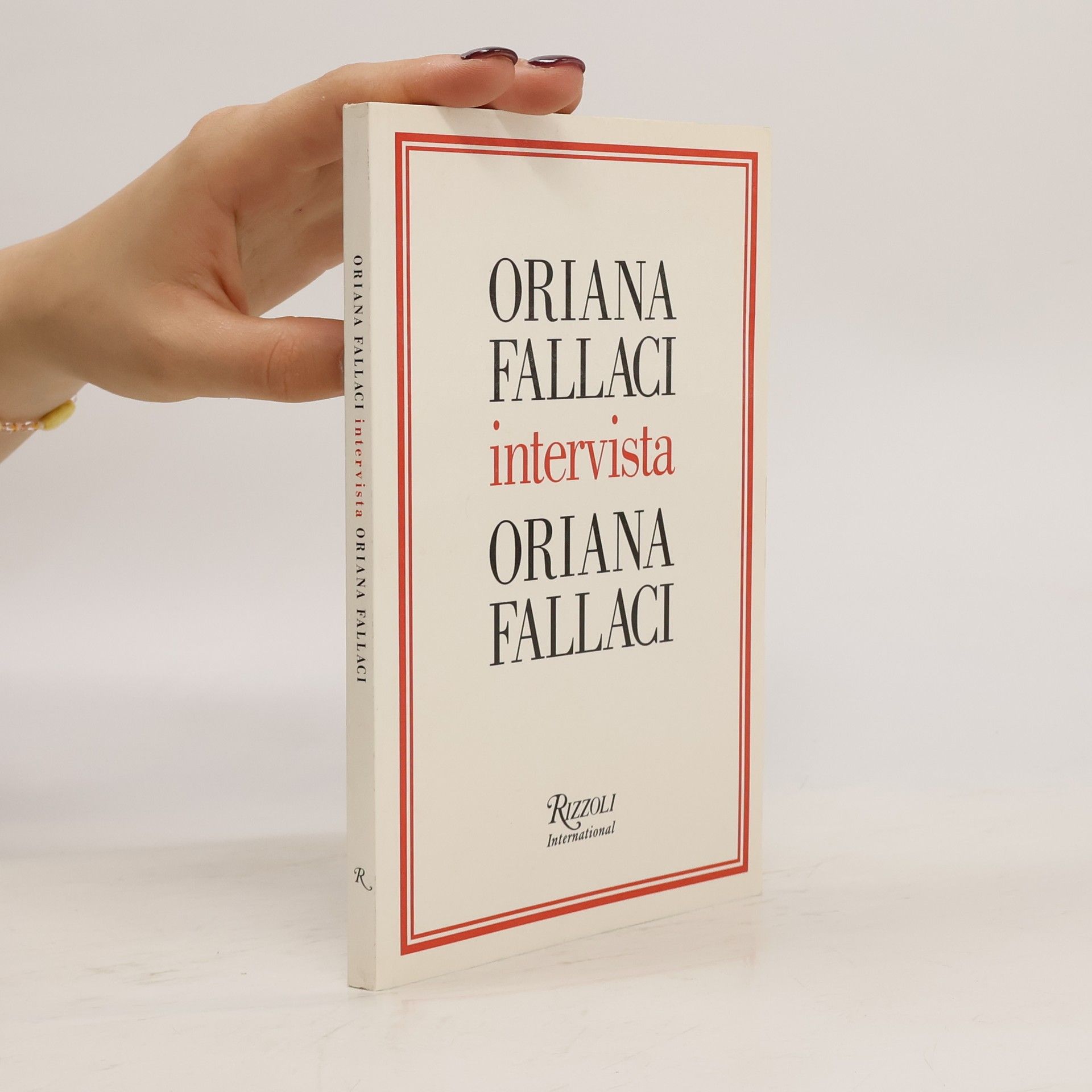 Oriana Falaci Oriana Fallaci intervista Oriana Fallaci