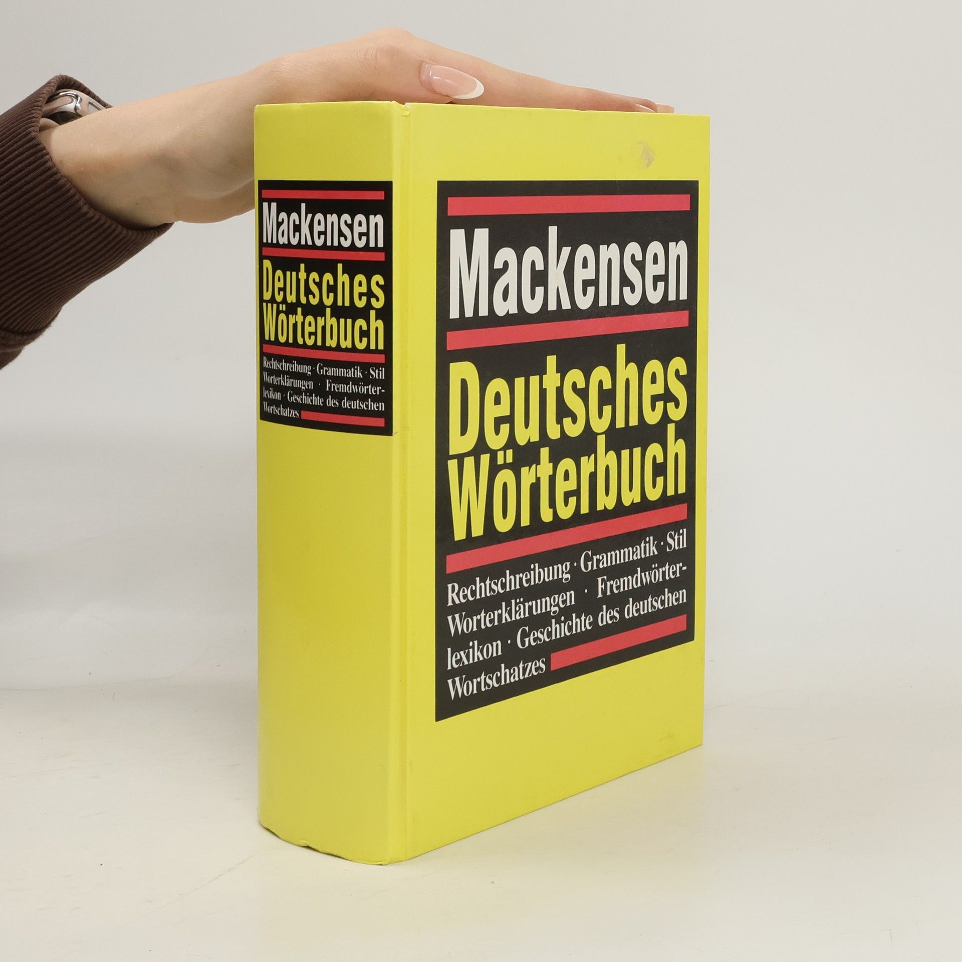 Lutz Mackensen Deutsches Wörterbuch