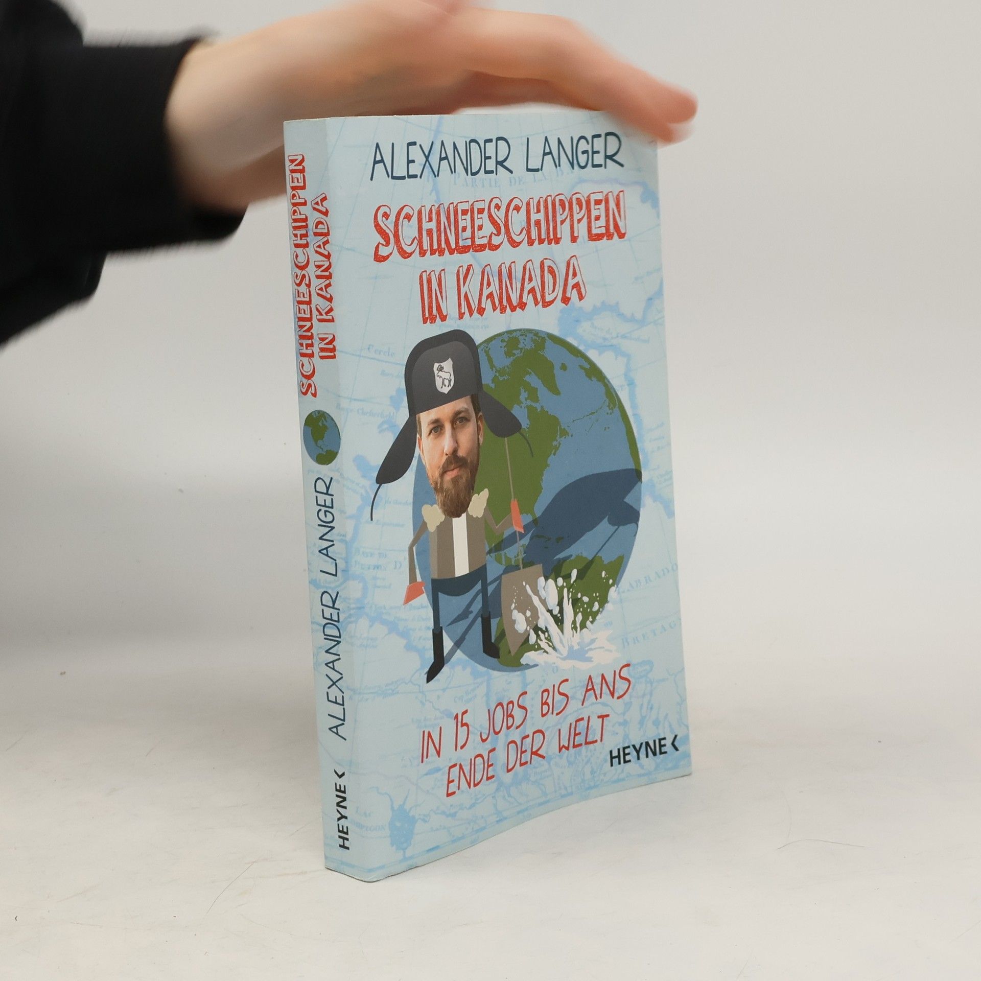 Alexander Langer Schneeschippen in Kanada