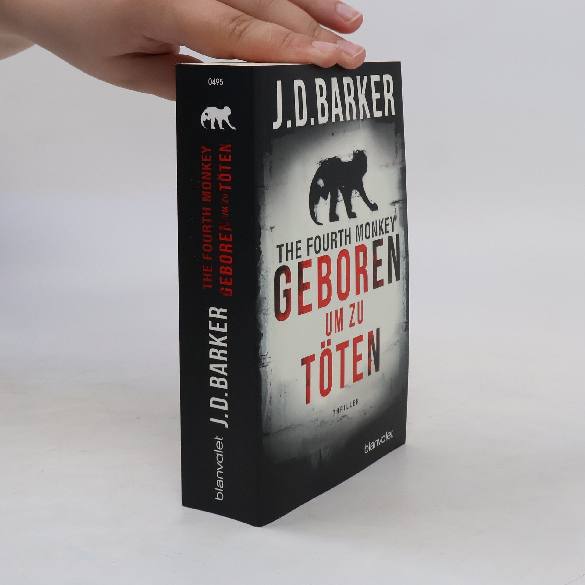 J.D. Barker The fourth monkey - geboren um zu töten