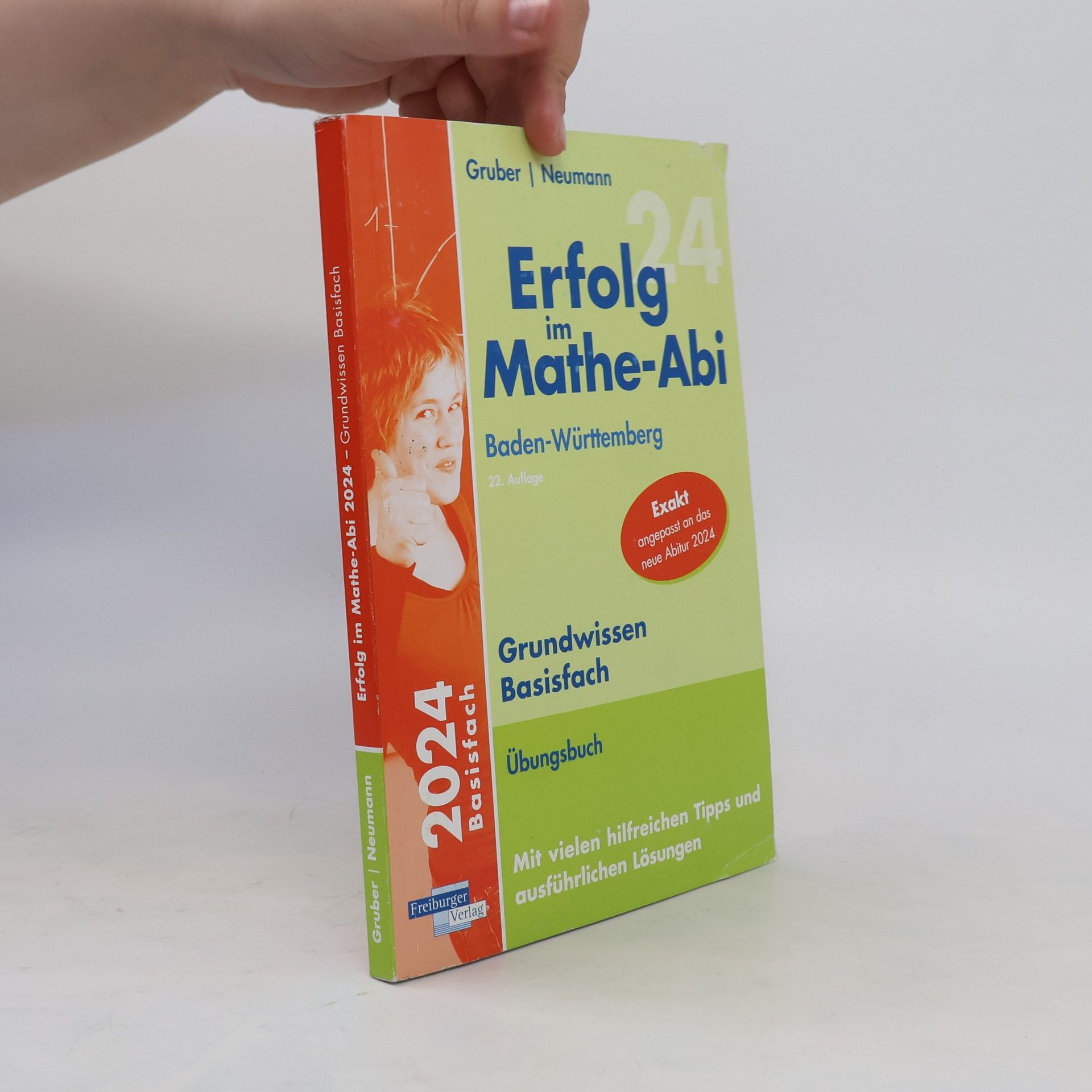 Helmut Gruber Erfolg im Mathe-Abi 2024 Grundwissen Basisfach Baden-Württemberg