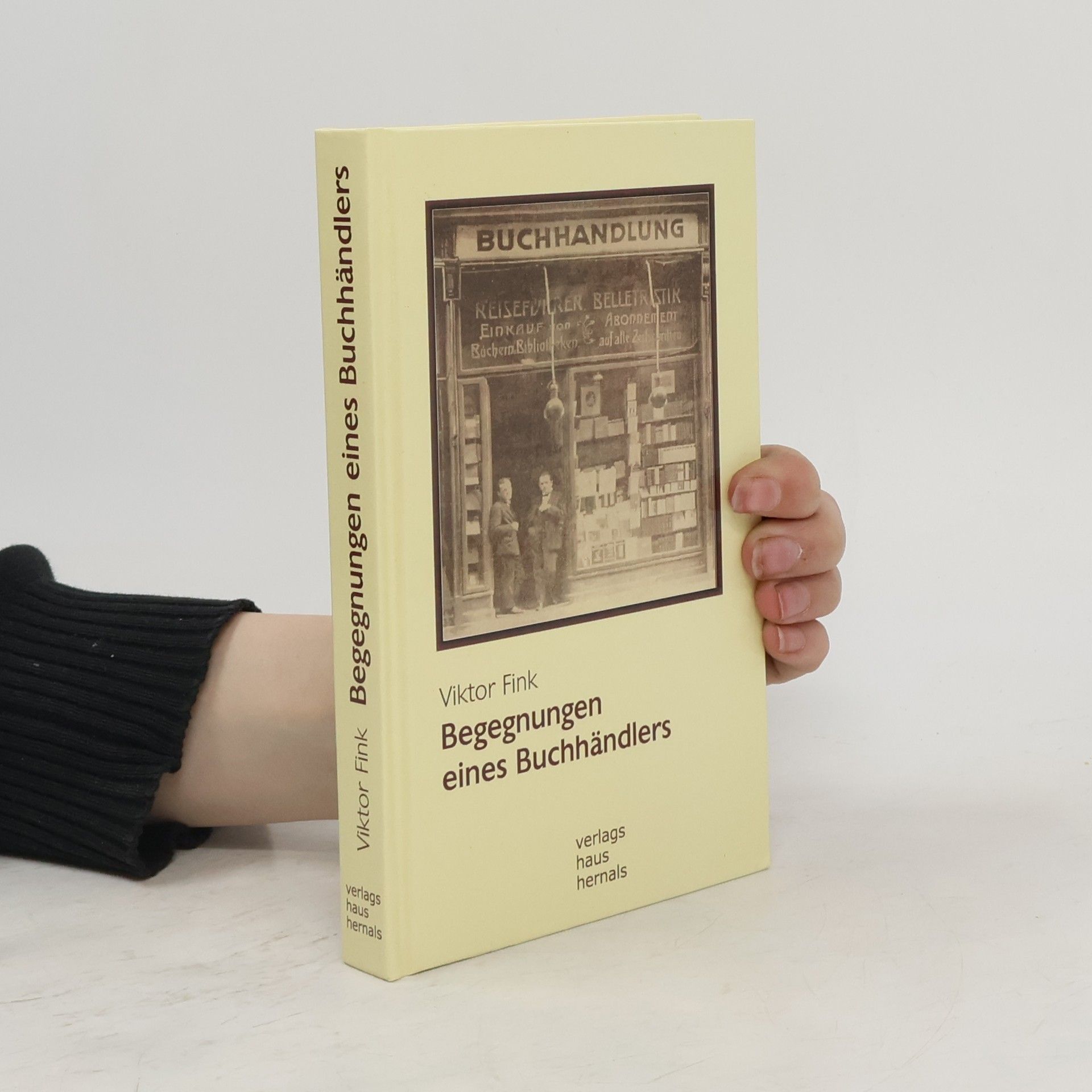 Viktor Fink Begegnungen eines Buchhändlers