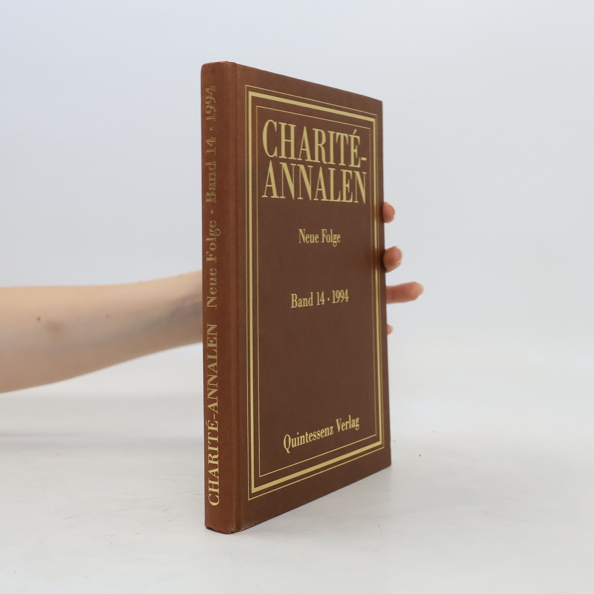 Autorenkollektiv Charité-Annalen. Neue Folge, Band 14, 1994