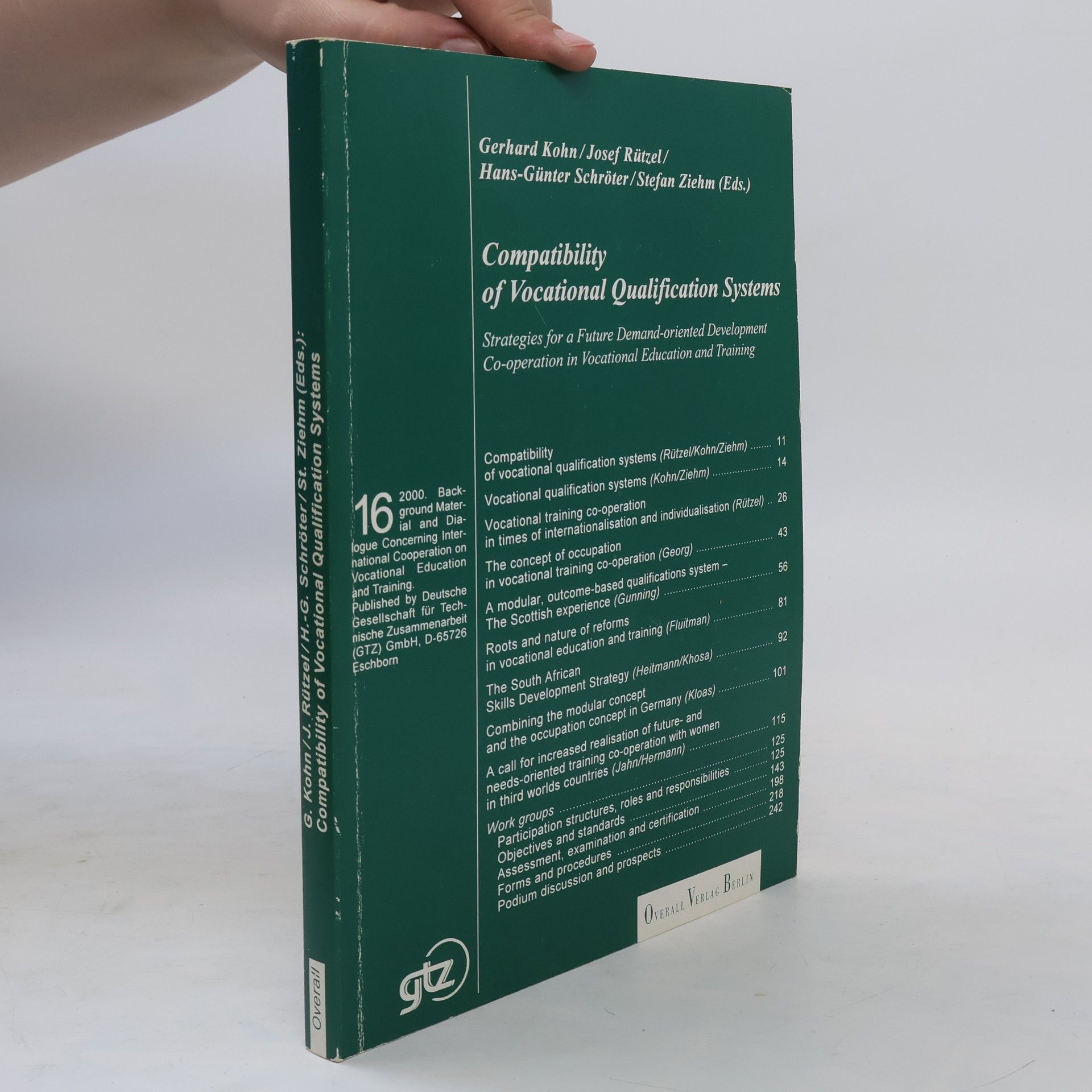 Gerhard Kohn Compatibility of vocational qualification systems 16