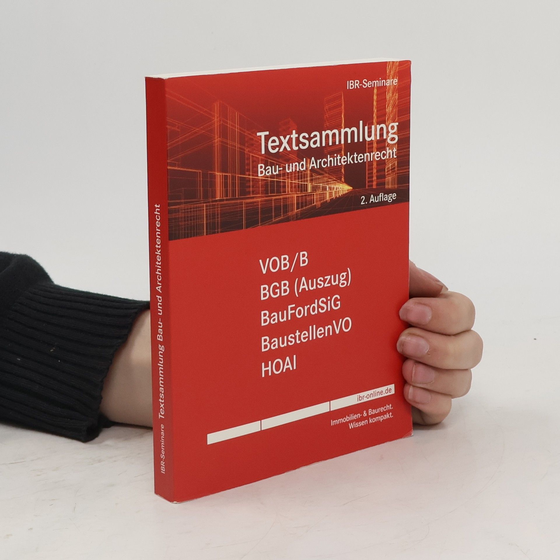 Autorenkollektiv Textsammlung Bau- und Architektenrecht