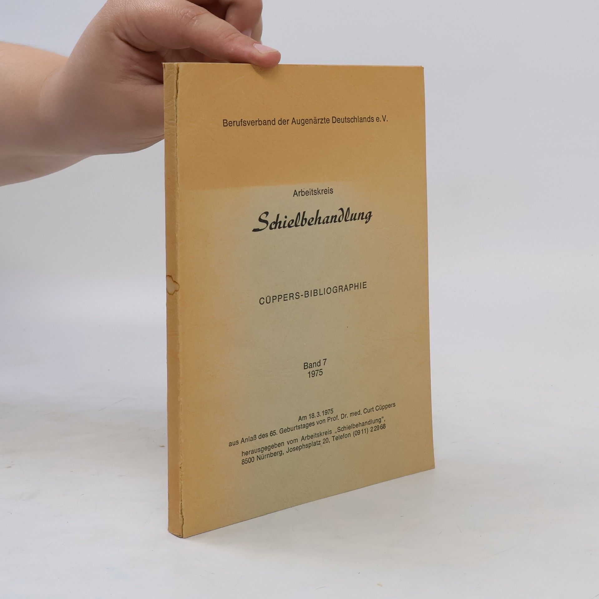 Autorenkollektiv Arbeitskreis Schielbehandlung. Band 7