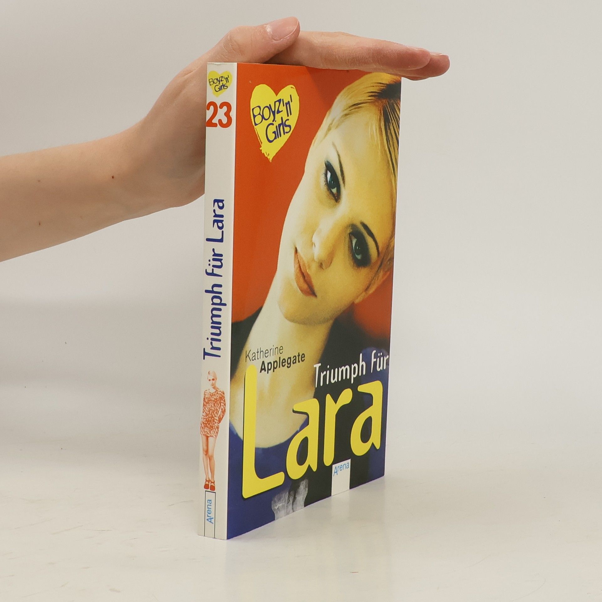 Katherine Applegate Triumph für Lara. Mit Love-Message-Karte zum Ausschneiden und Verschicken