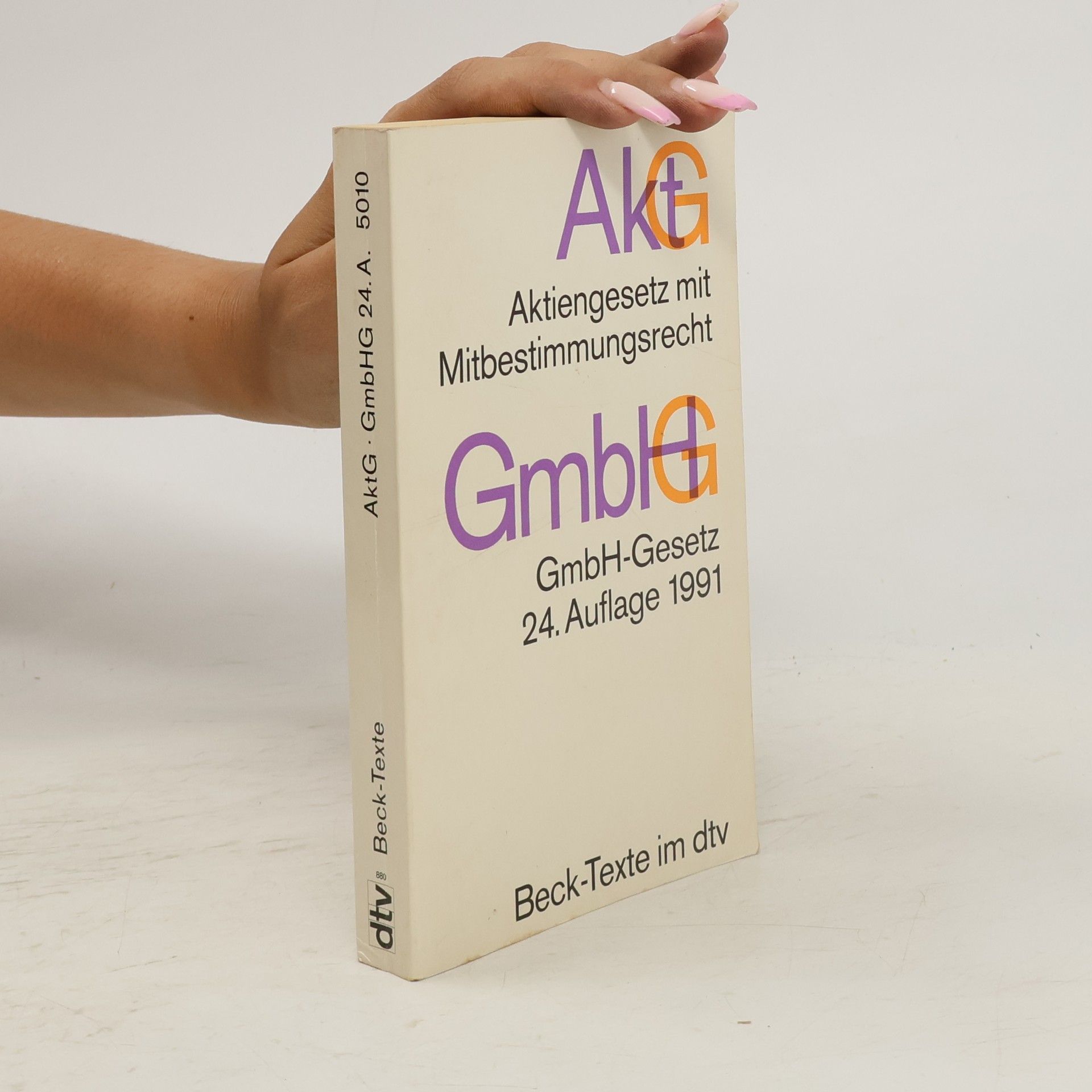 kolektiv Aktiengesetz. GmbH-Gesetz