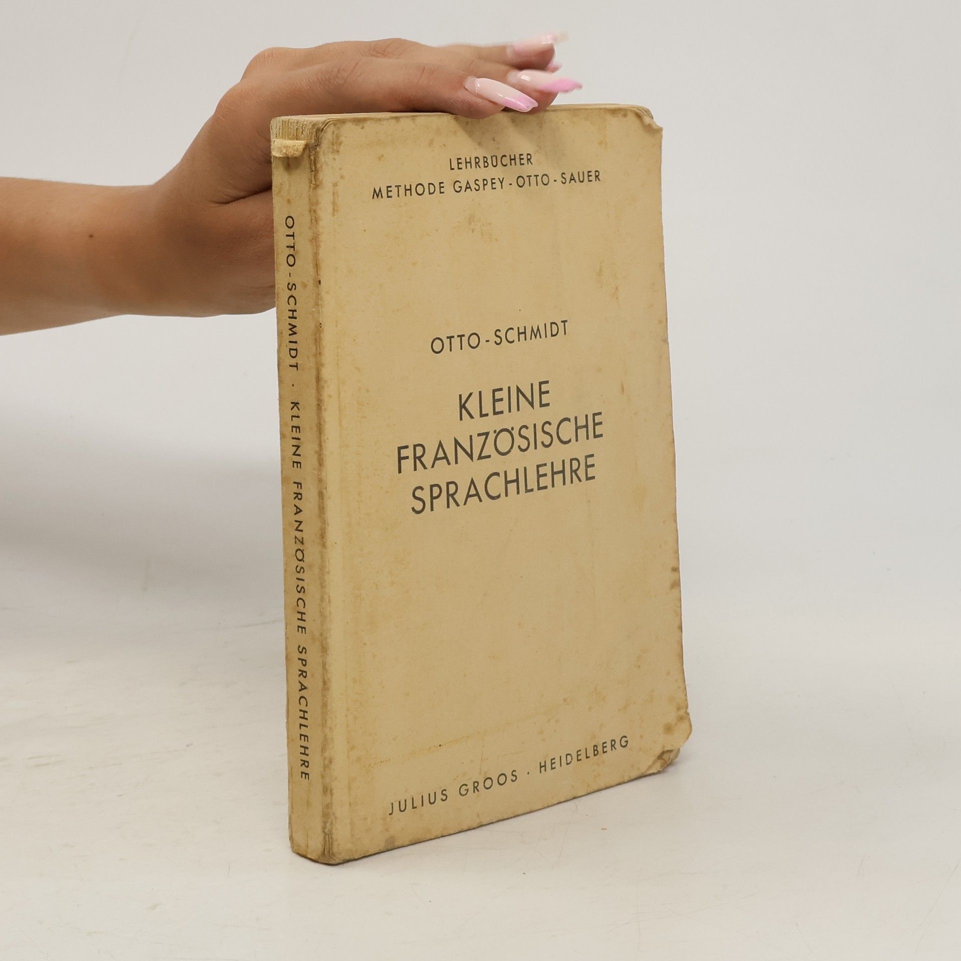 Gustav Schmidt Kleine französische Sprachlehre