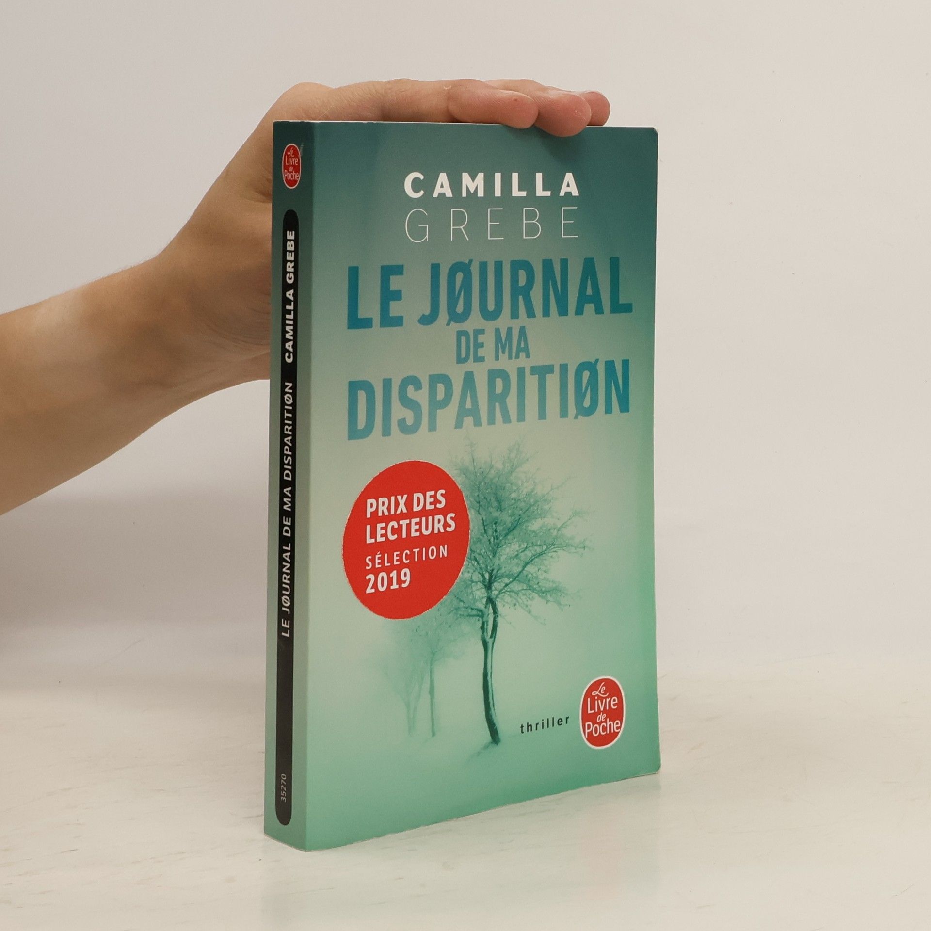 Camilla Grebe Le jøurnal de ma disparitiøn