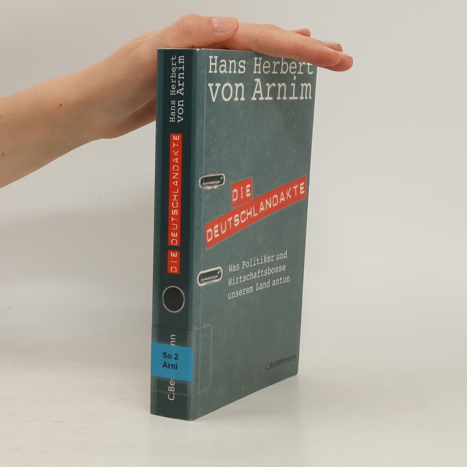 Hans Herbert von Arnim Die Deutschlandakte