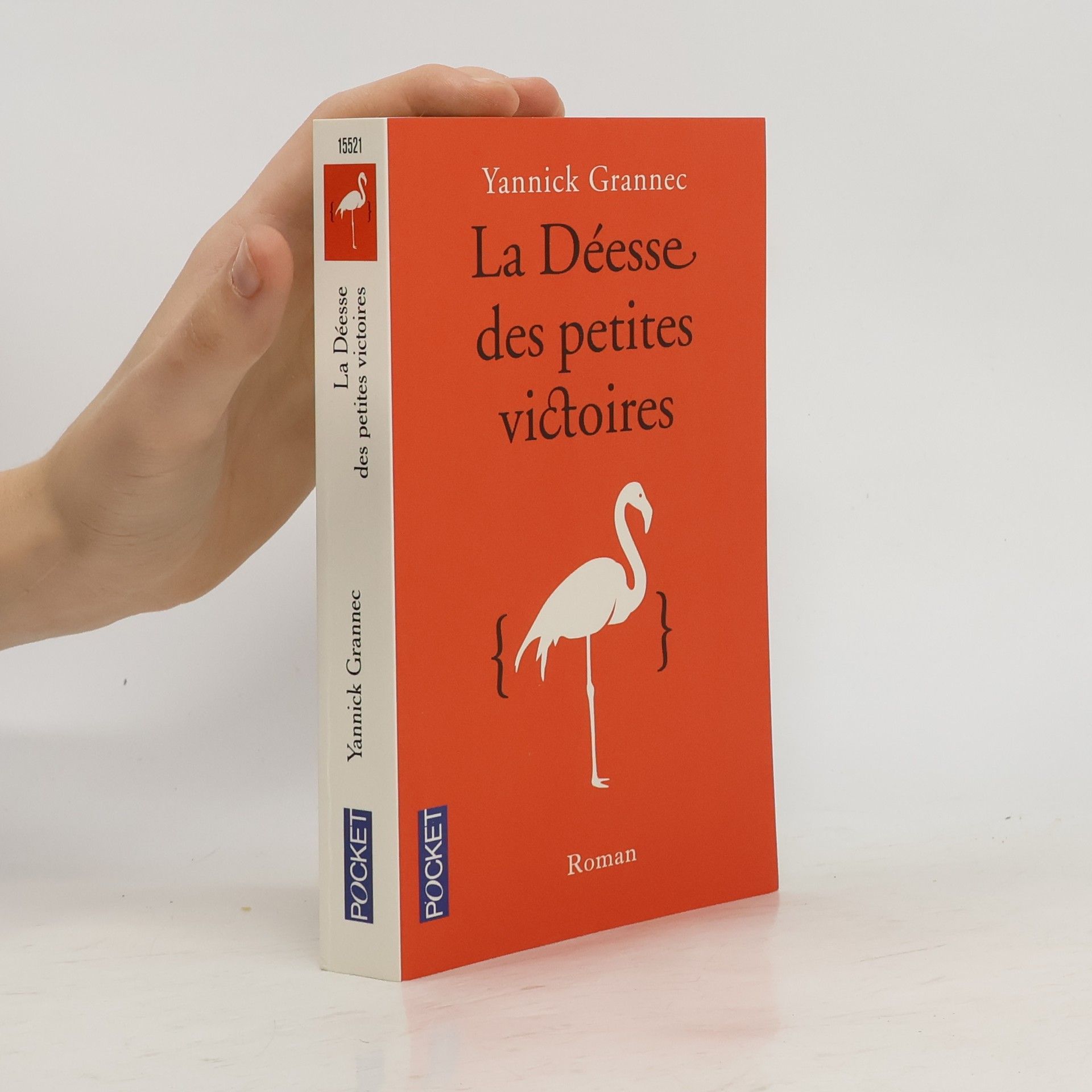 Yannick Grannec La déesse des petites victoires. Die Göttin der kleinen Siege, französische Ausgabe