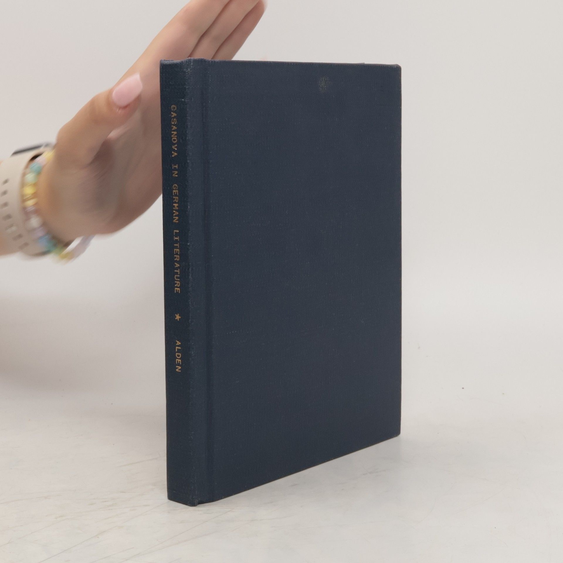 Martha Bowditch Alden Casanova in German Literature