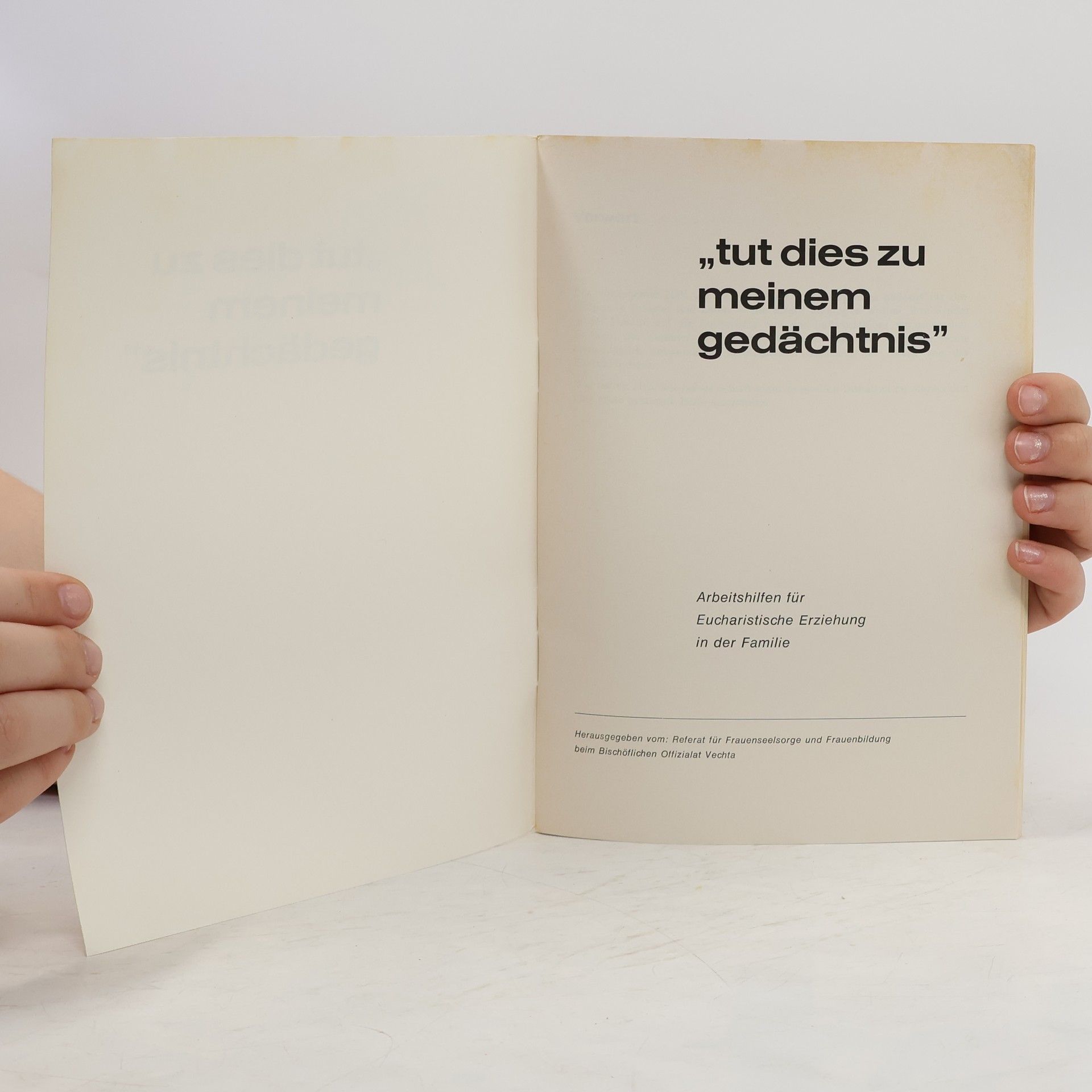 kolektiv "Tut dies zu meinem Gedächtnis"