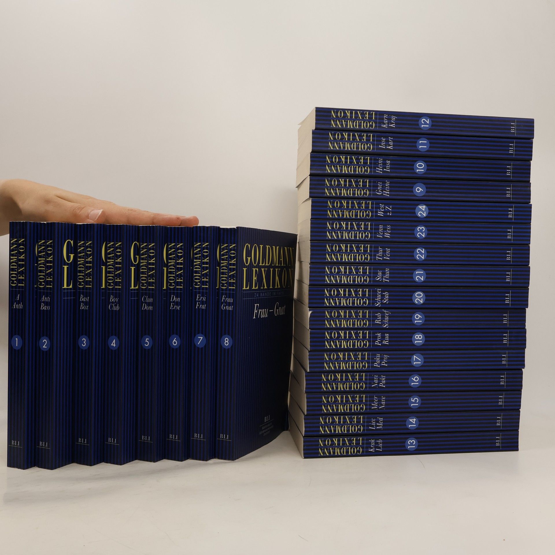 Autorenkollektiv Goldmann Lexikon. 24 Bände in Farbe