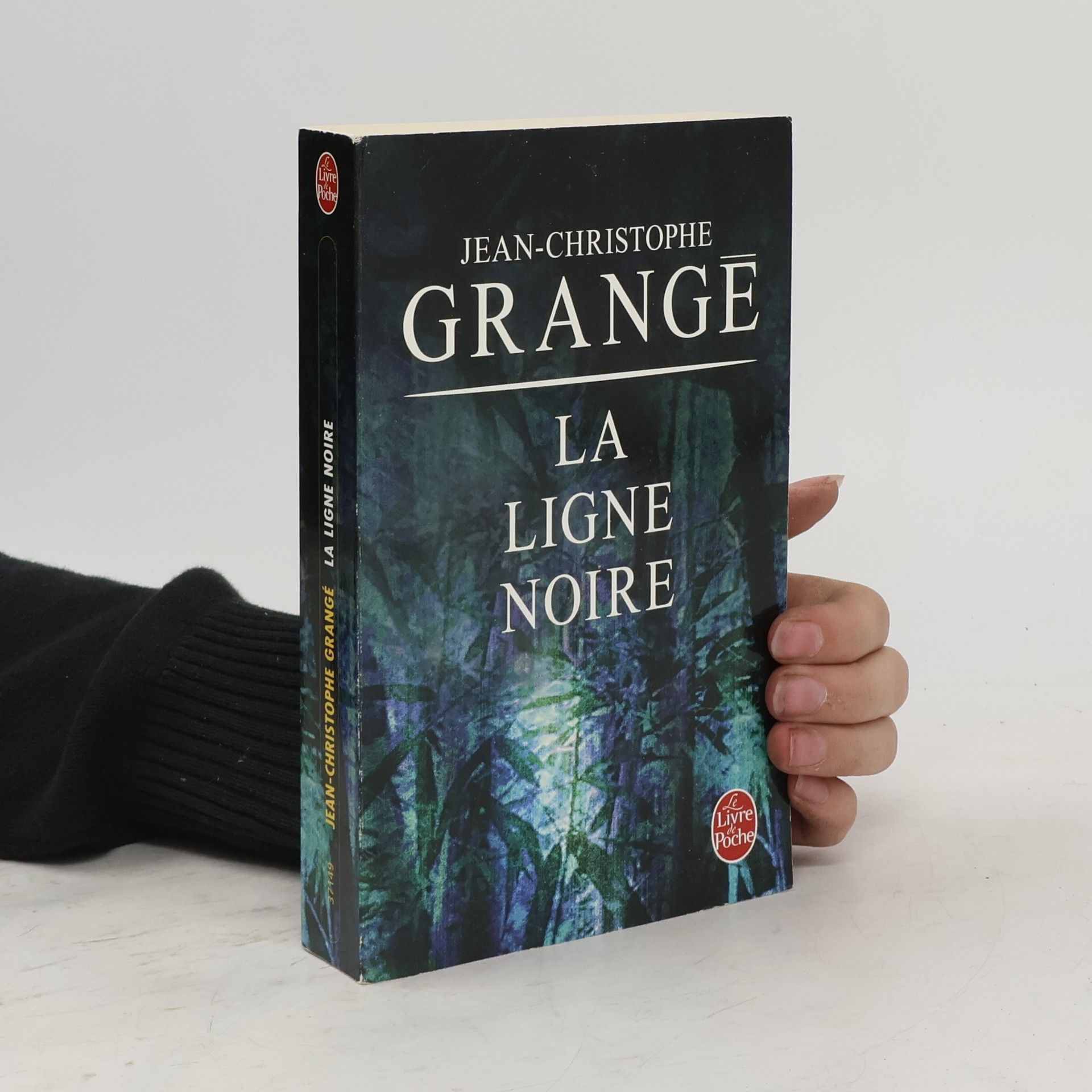 Jean Christophe Grangé La Ligne noire. Das schwarze Blut, französische Ausgabe