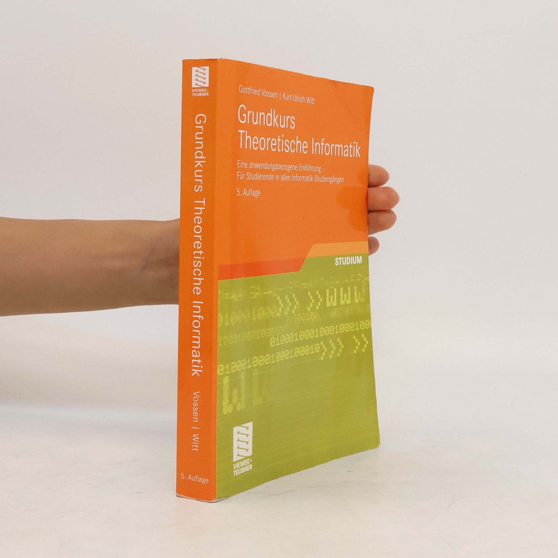 Gottfried Vossen Grundkurs theoretische Informatik