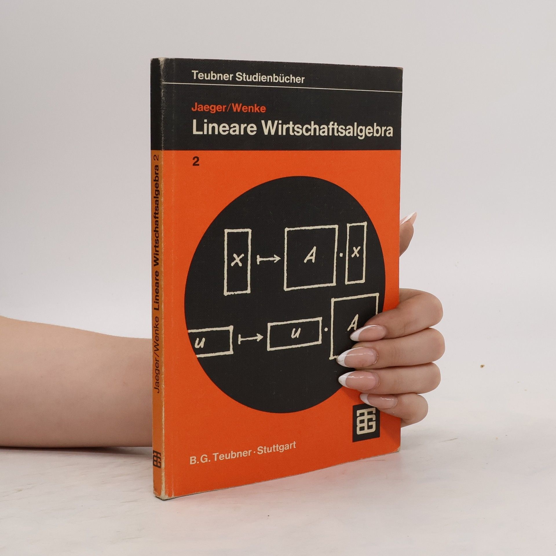 Arno Jaeger Lineare Wirtschaftsalgebra 2