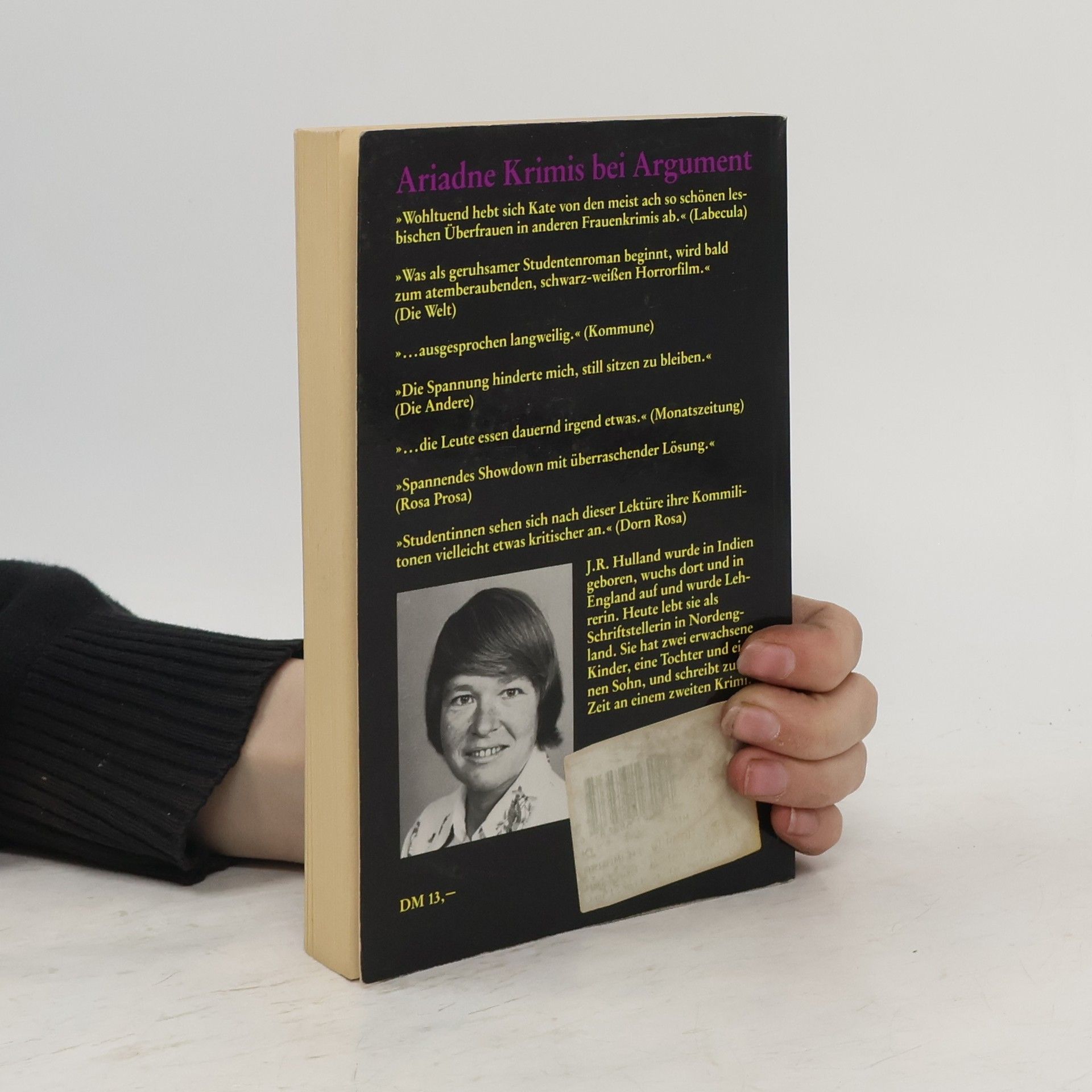 J. R. Hulland Der Tod studiert mit