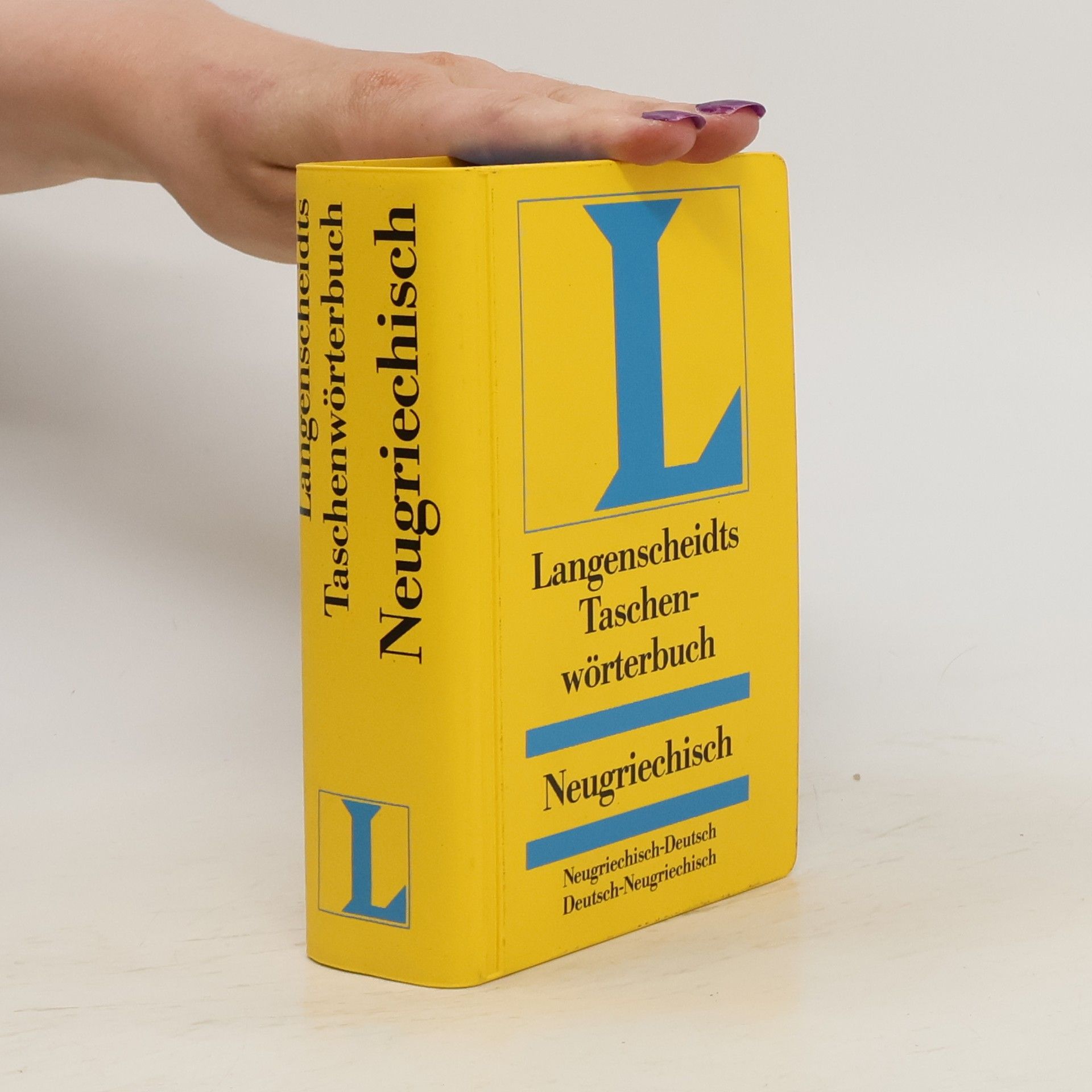 Heinz F. Wendt Langenscheidts Taschenwörterbuch Neugriechisch