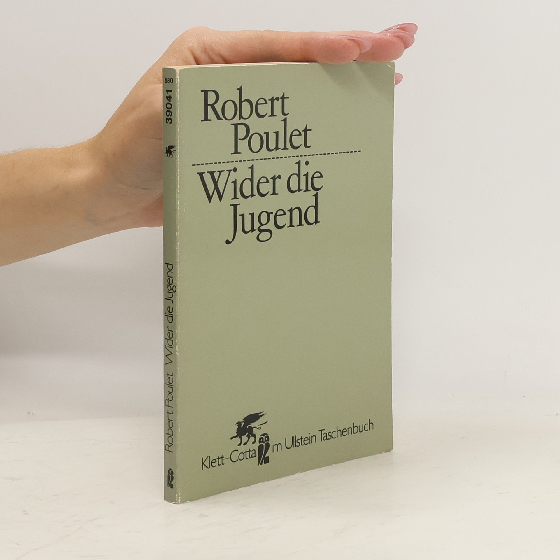Robert Poulet Wider die Jugend