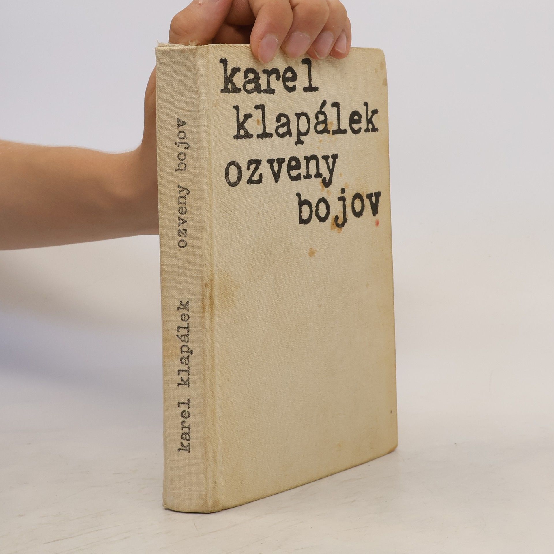 Karel Klapálek Ozveny bojov