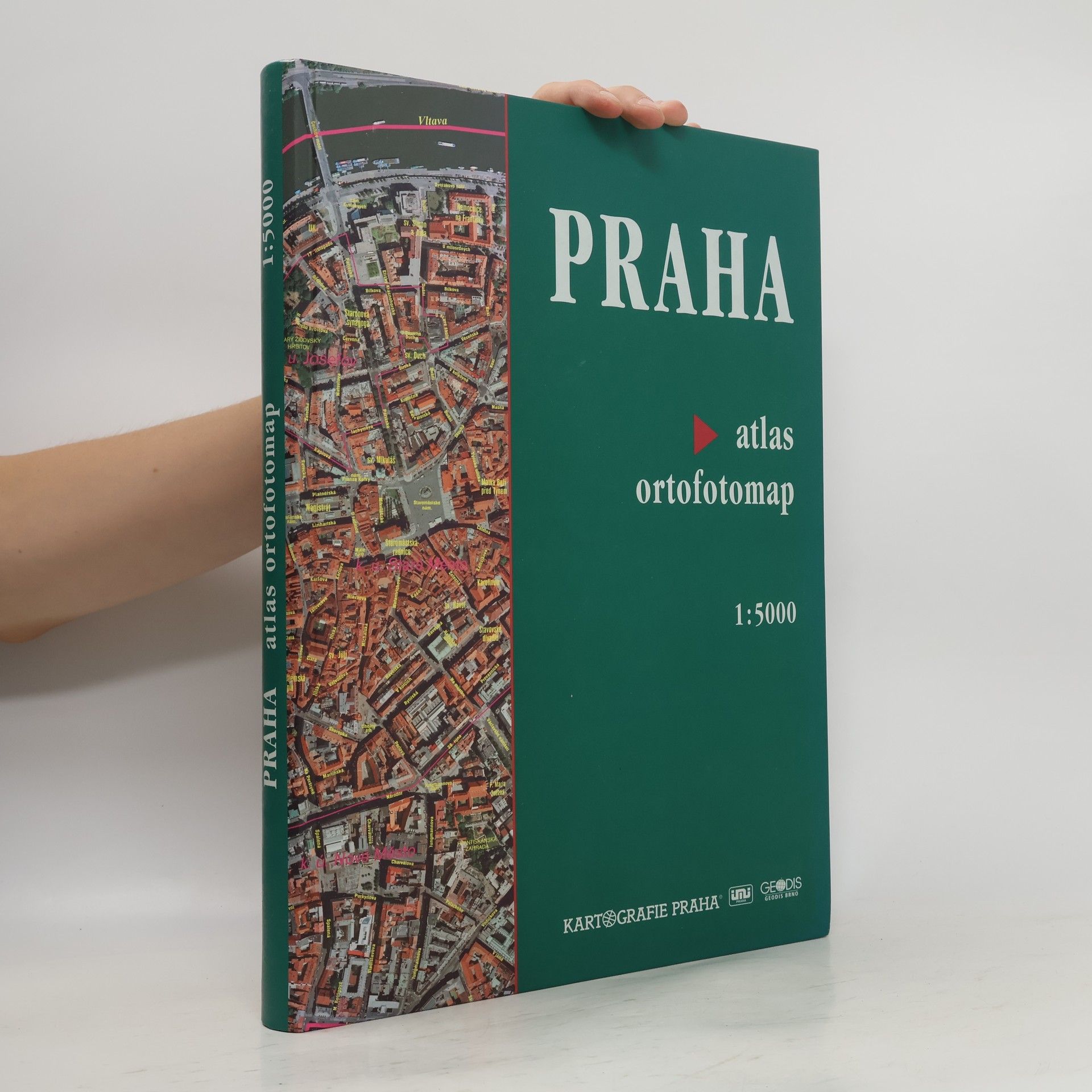 Collectif d'auteurs Praha atlas ortofotomap 1:5 000