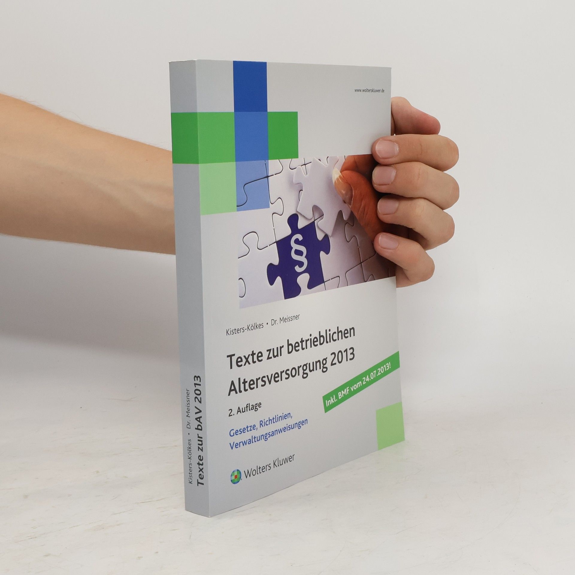 Margret Kisters-Kölkes Texte zur betrieblichen Altersversorgung 2013