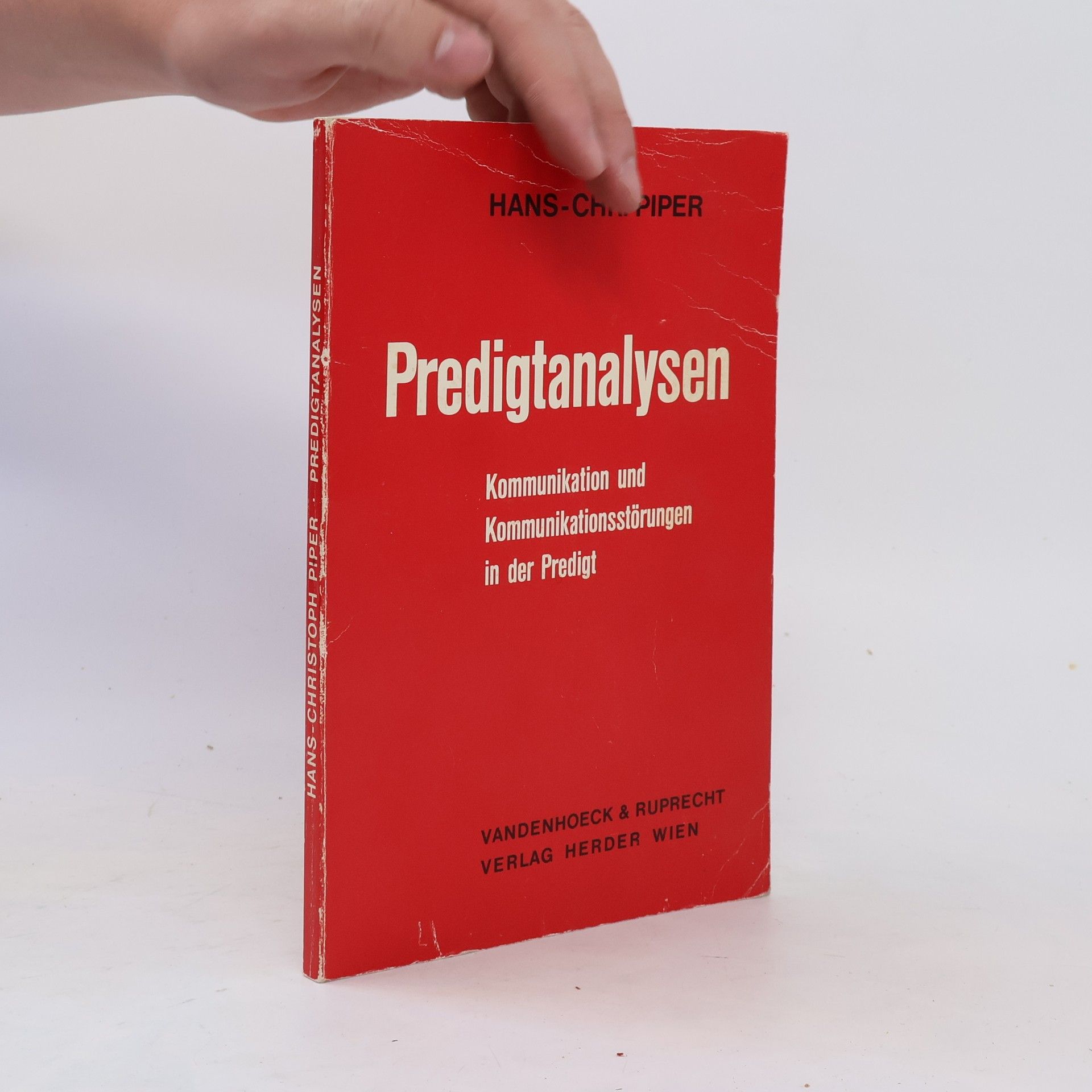 Hans Christoph Piper Predigtanalysen