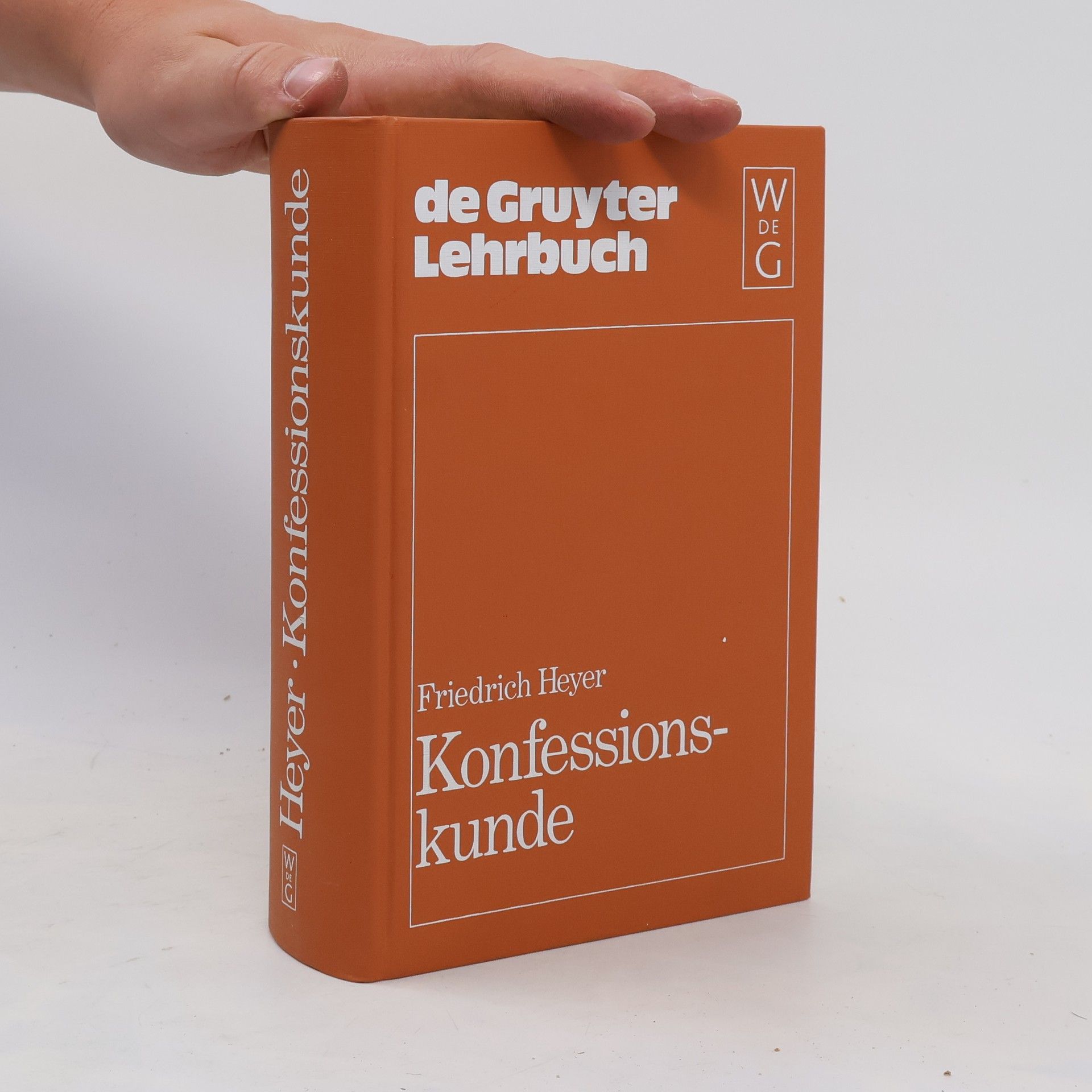 Friedrich Heyer Konfessionskunde