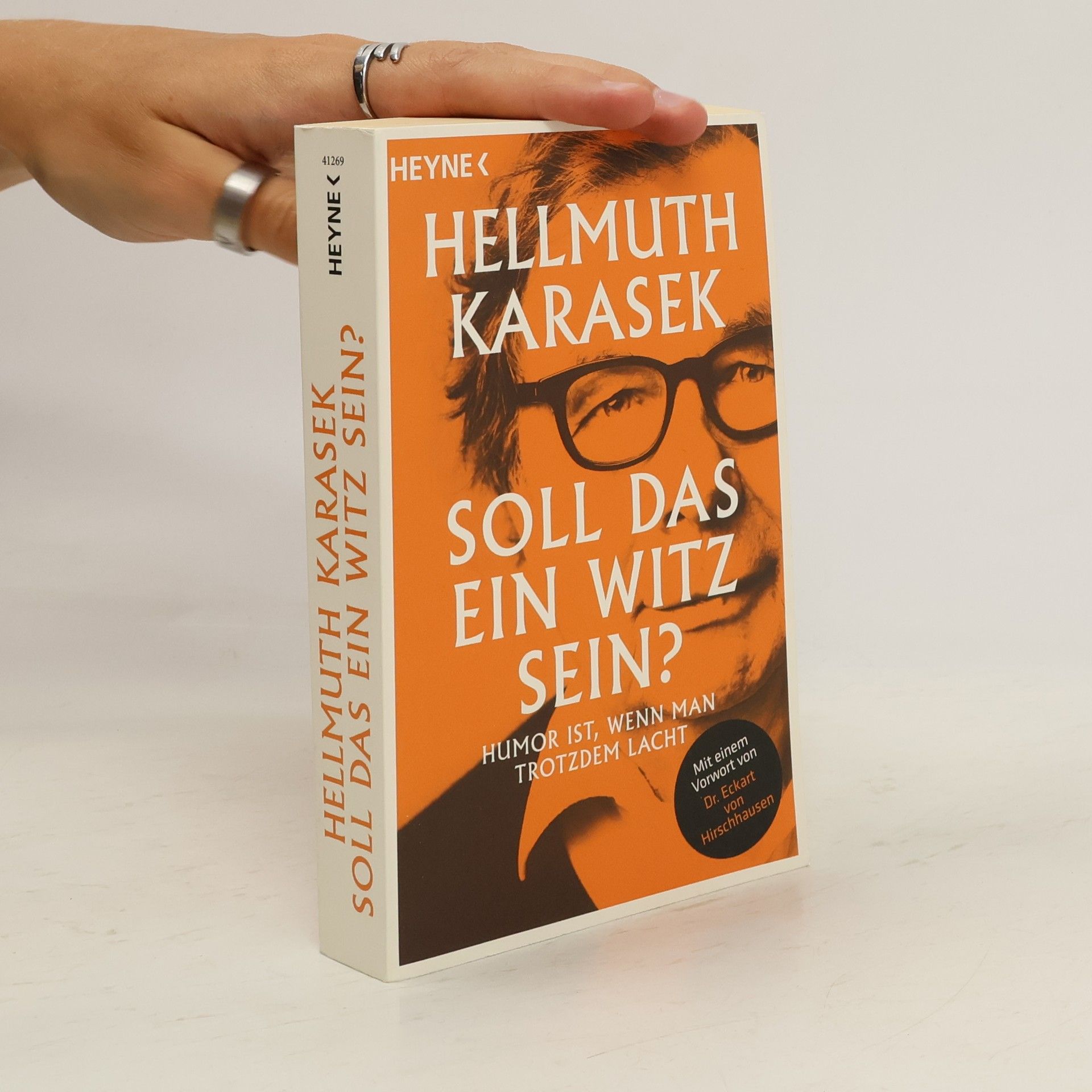 Hellmuth Karasek Soll das ein Witz sein?