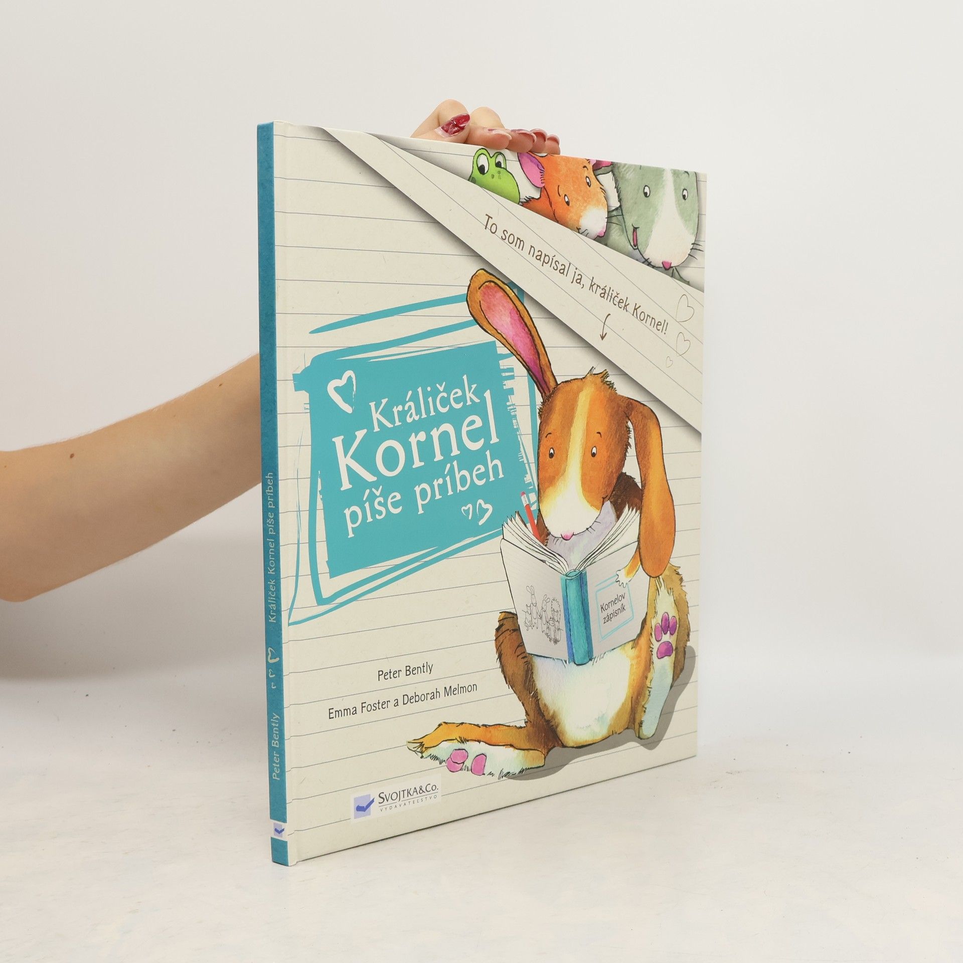 Peter Bently Králiček Kornel píše príbeh