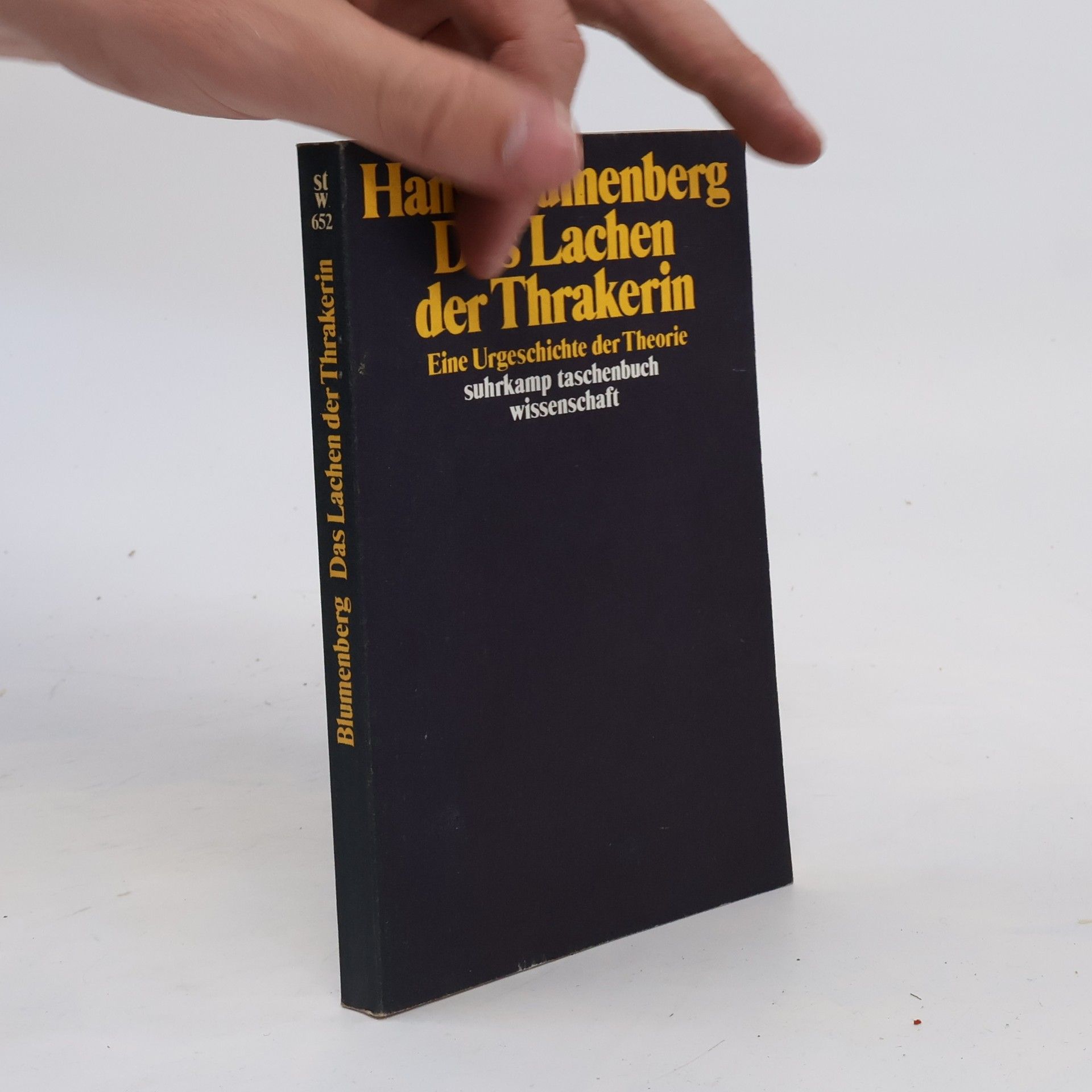 Hans Blumenberg Das Lachen der Thrakerin