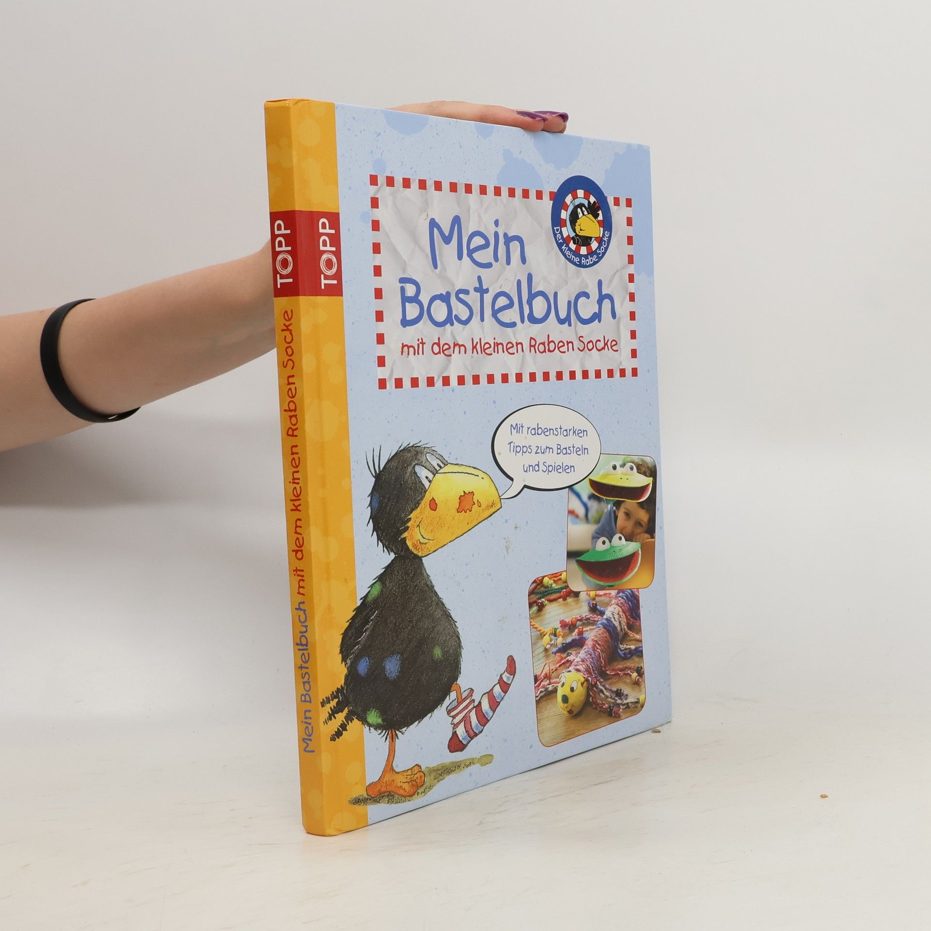 Christine Haas Mein Bastelbuch mit dem kleinen Raben Socke
