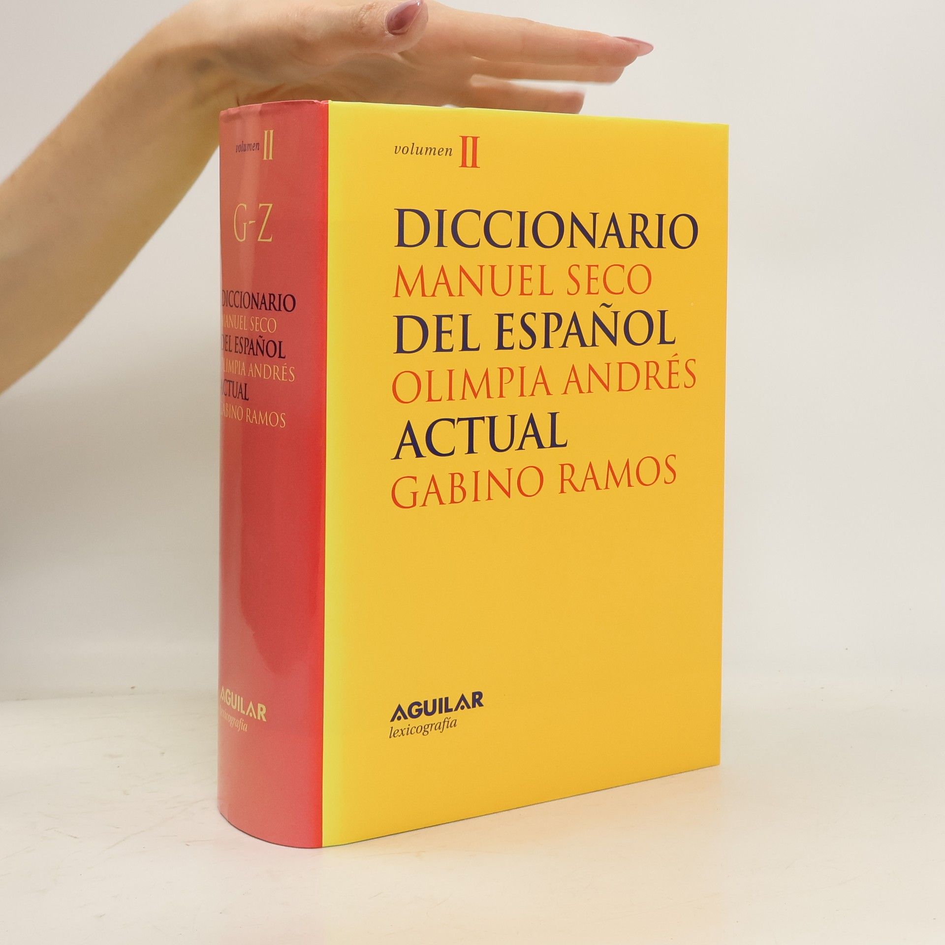 Manuel Seco Diccionario del espanol actual. Volumen II. G-Z
